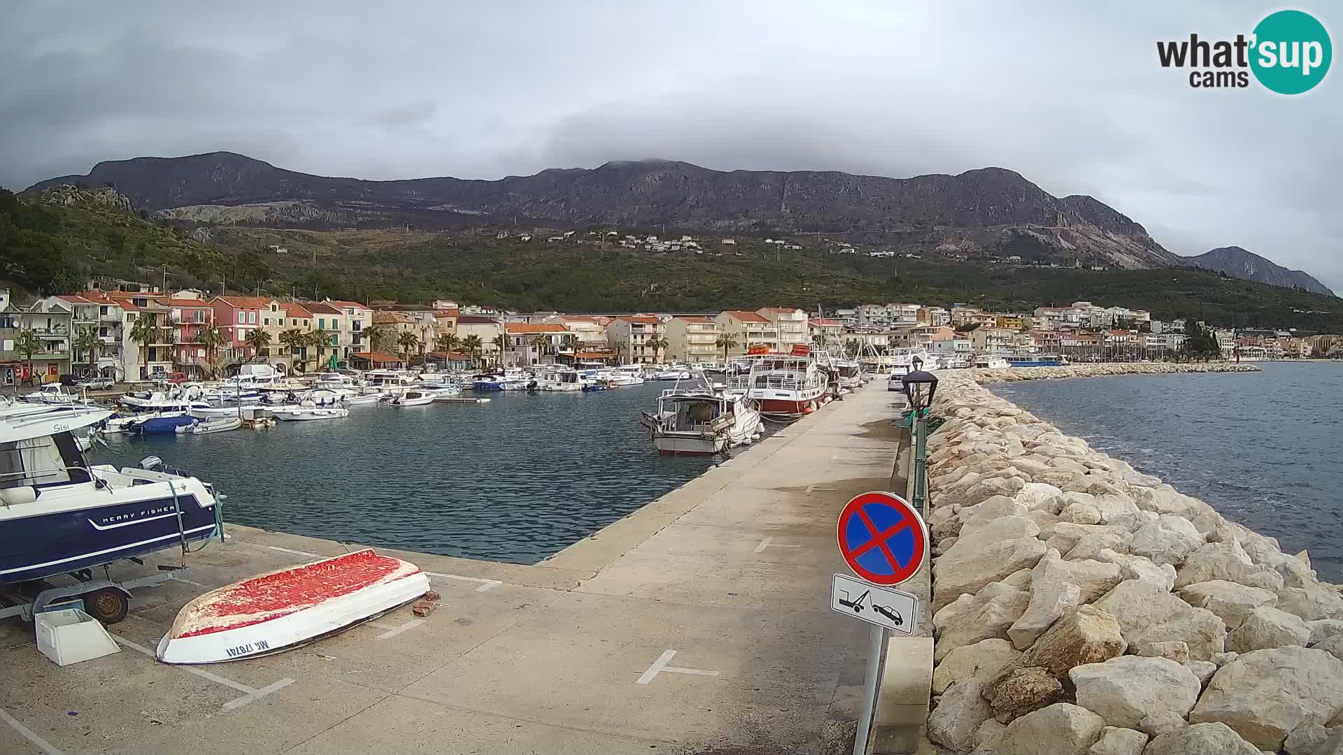 PODGORA Live Webcam Marina – Incroyable Dalmatie