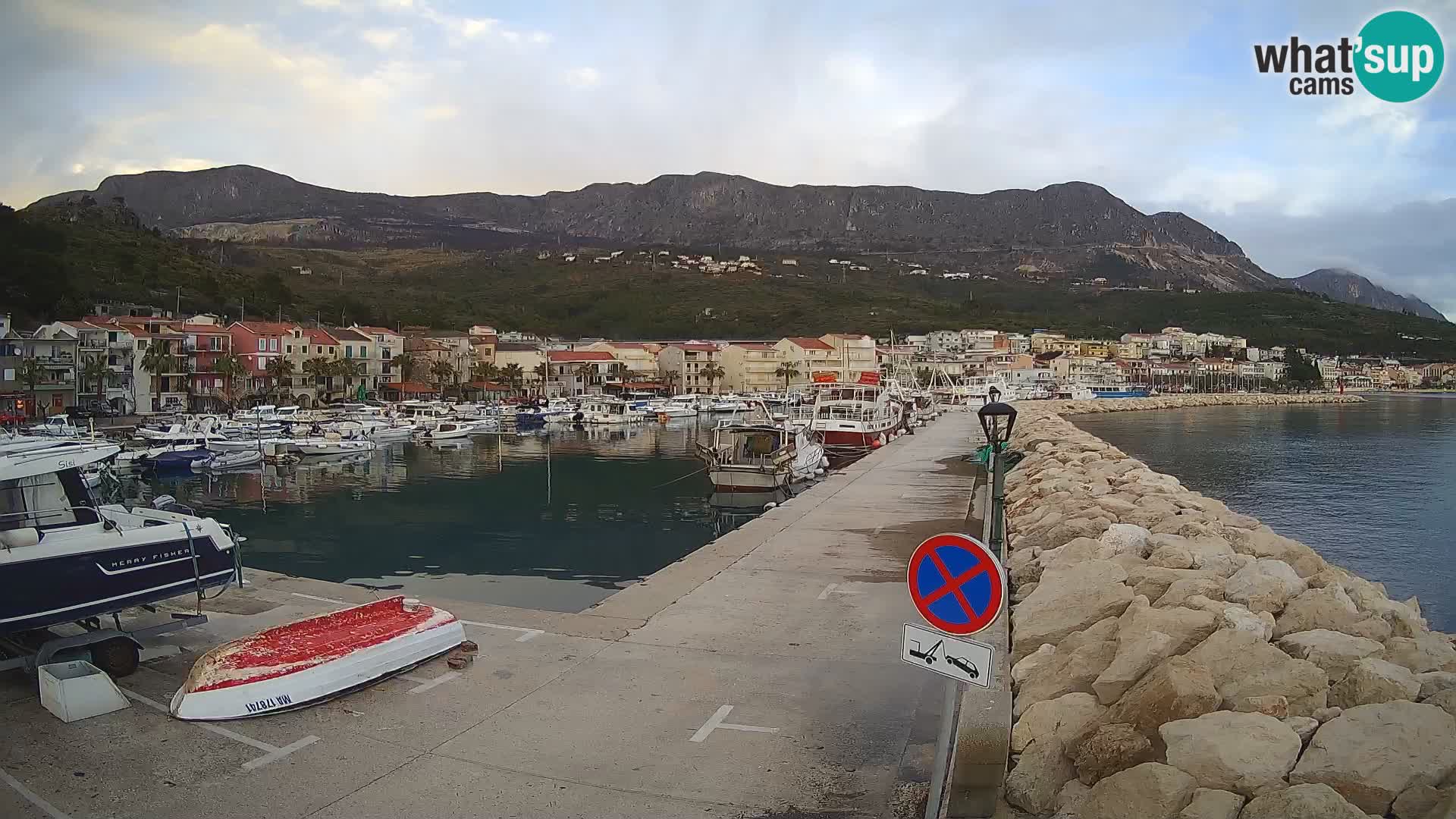 PODGORA Live Webcam Marina – Incroyable Dalmatie