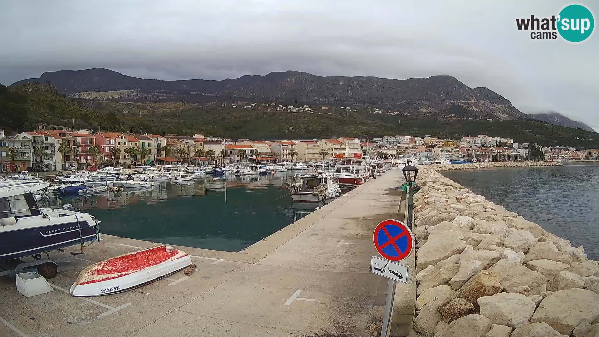PODGORA Live Webcam Marina – Incroyable Dalmatie