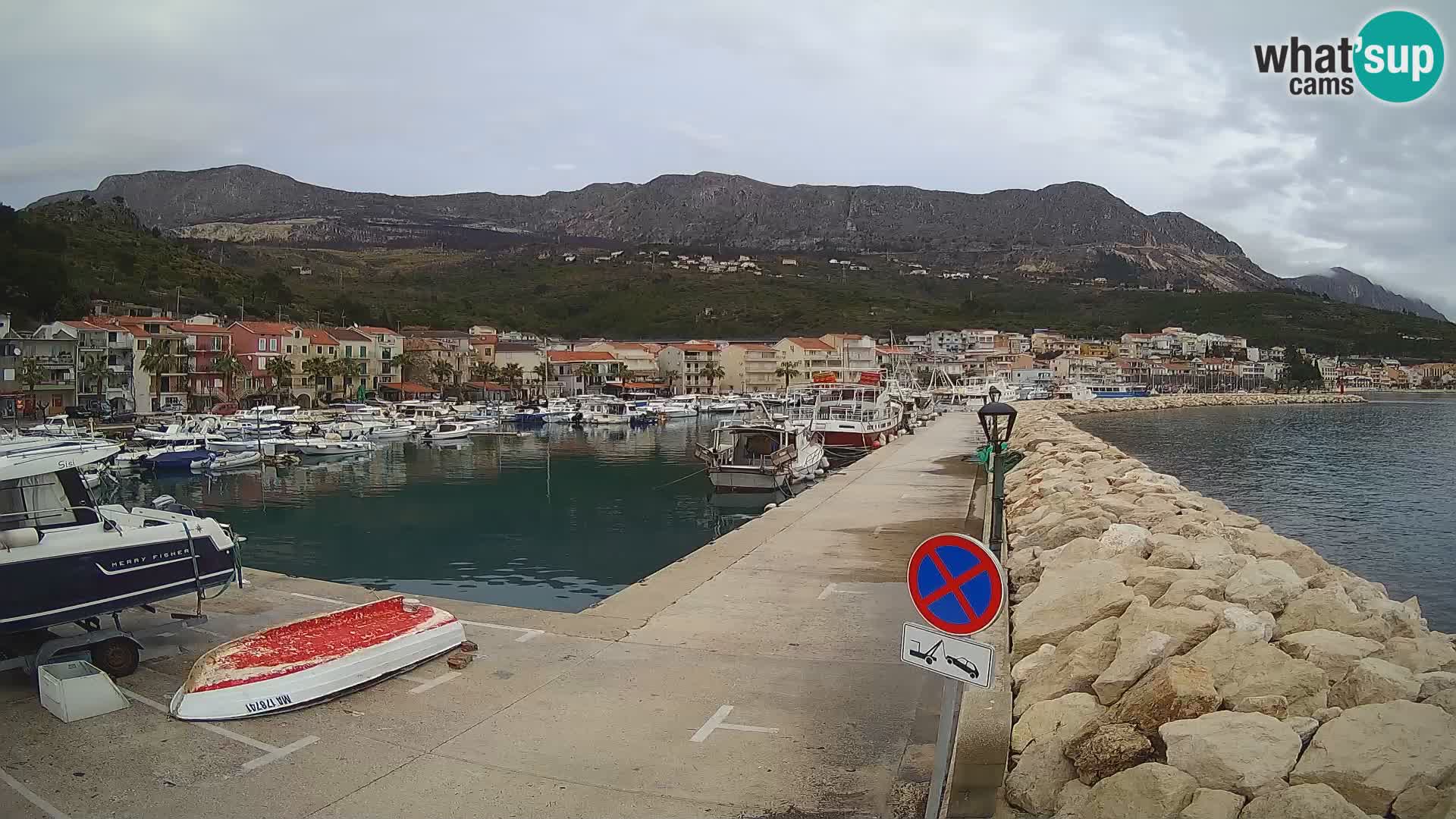 PODGORA Live Webcam Marina – Incroyable Dalmatie