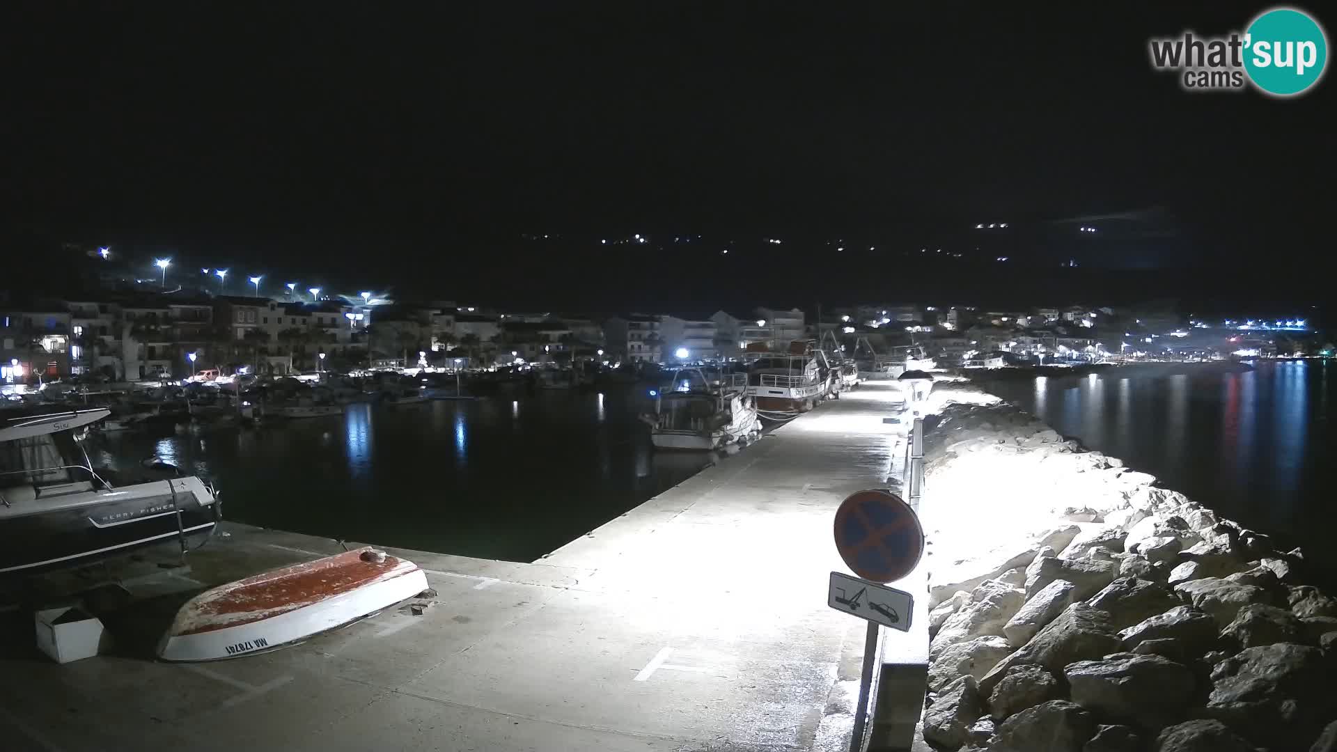 Cámara web de PODGORA Marina – Asombroso Dalmacia