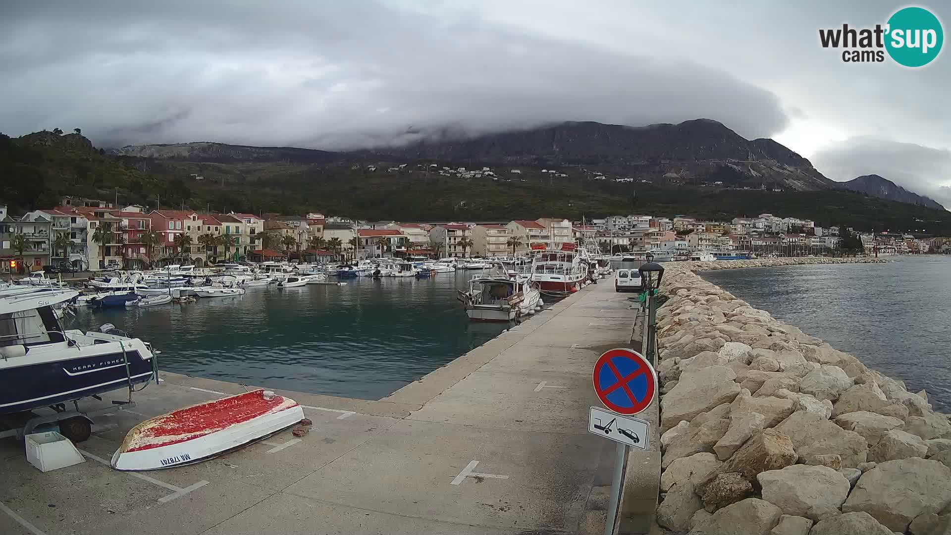 Cámara web de PODGORA Marina – Asombroso Dalmacia