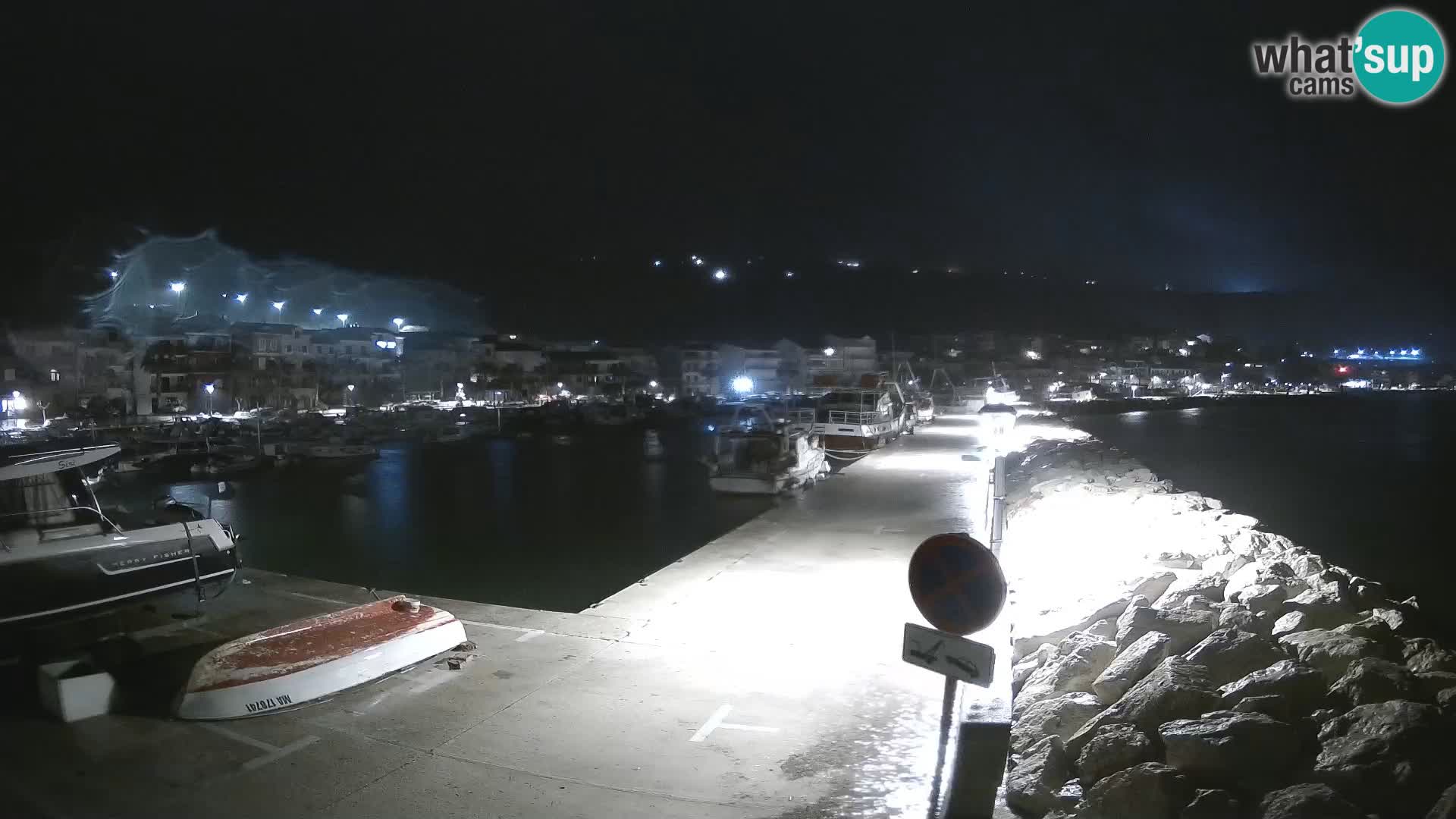 Cámara web de PODGORA Marina – Asombroso Dalmacia