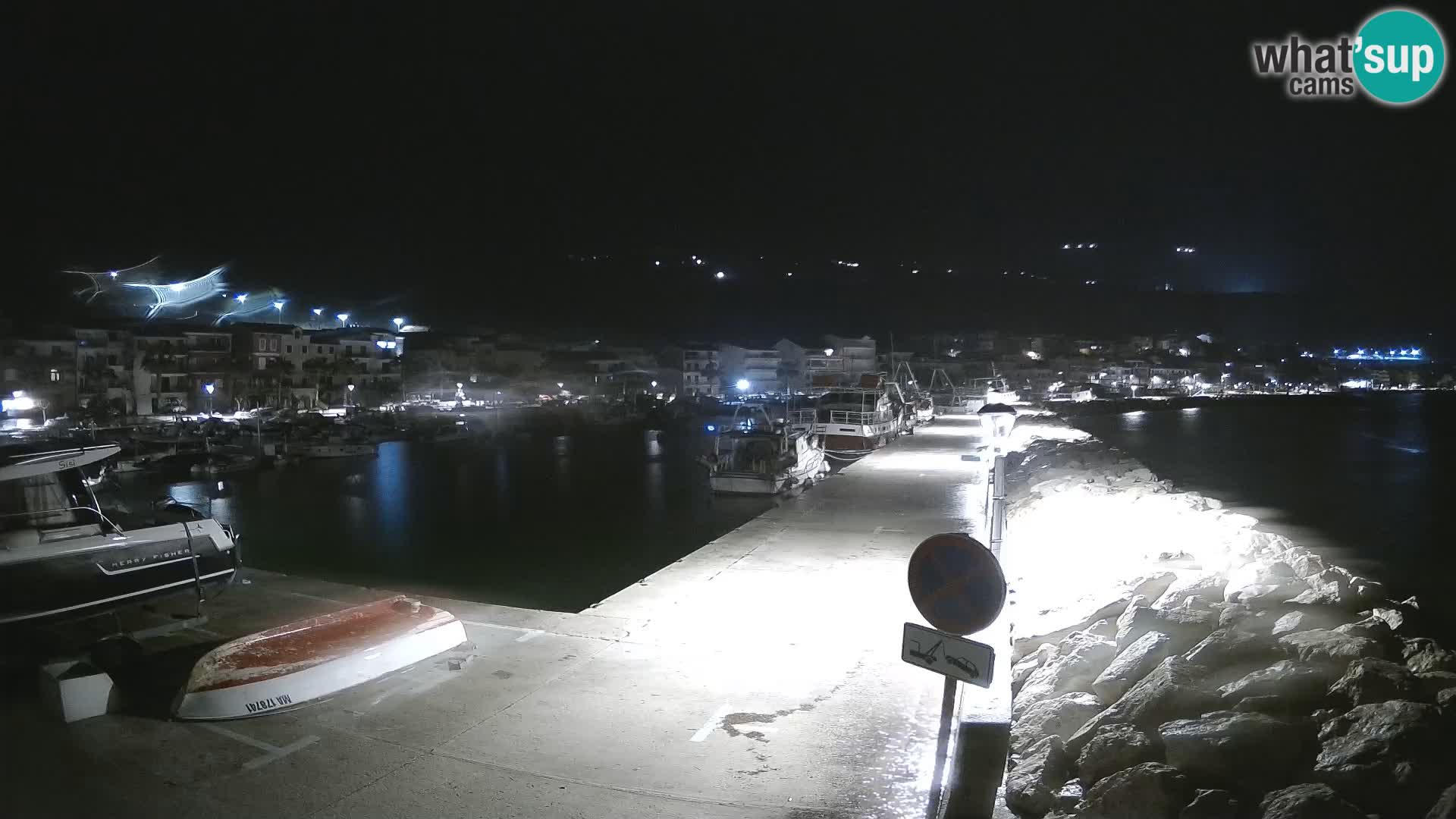 Cámara web de PODGORA Marina – Asombroso Dalmacia