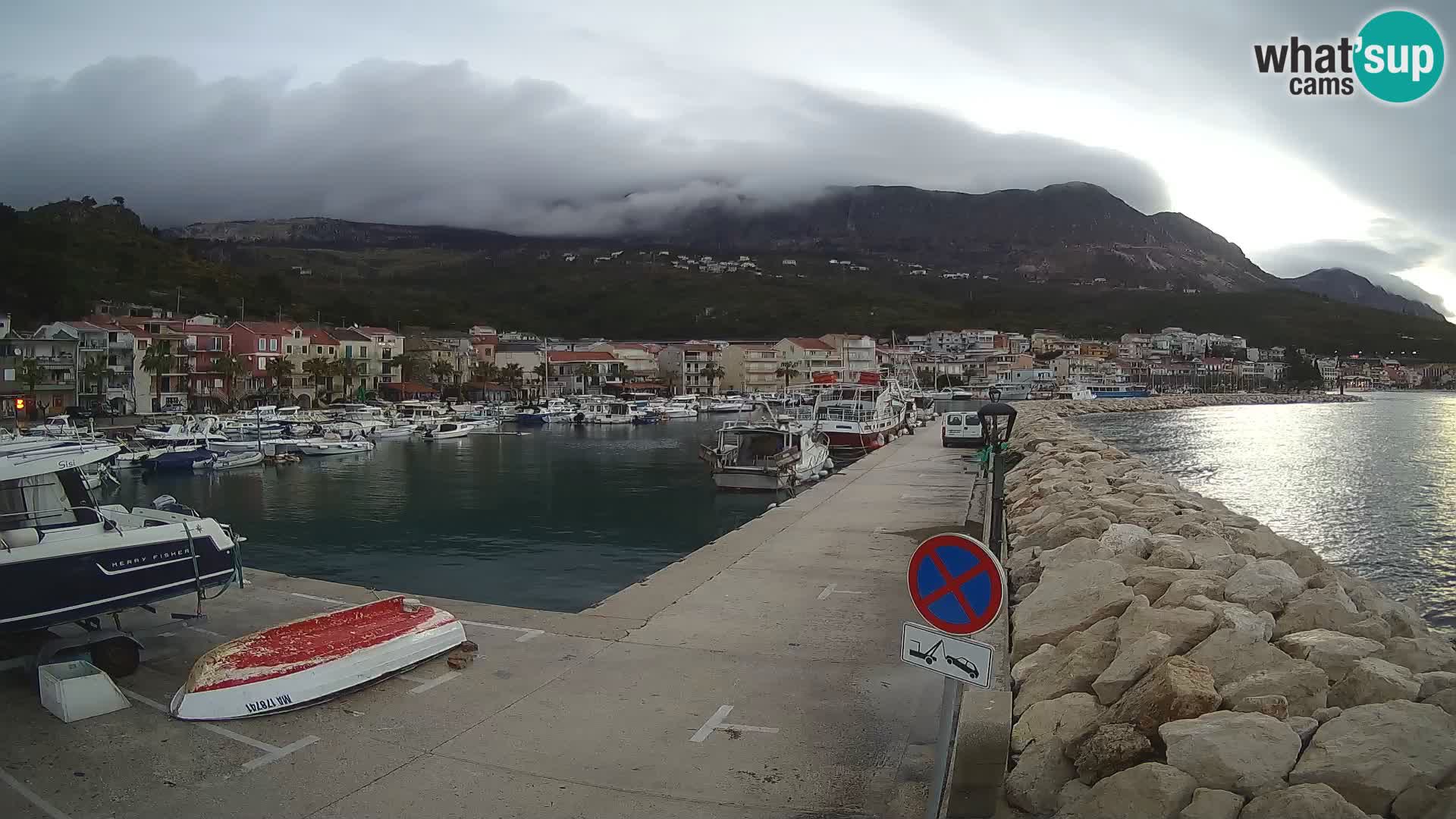 Cámara web de PODGORA Marina – Asombroso Dalmacia