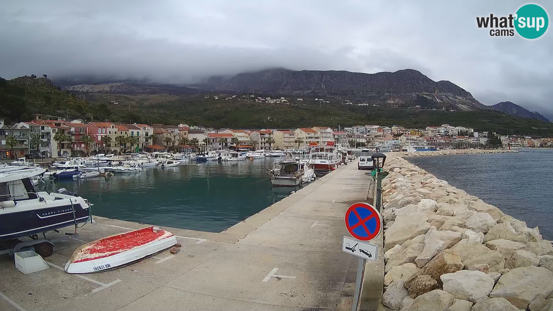 PODGORA Live Webcam Marina – Incroyable Dalmatie
