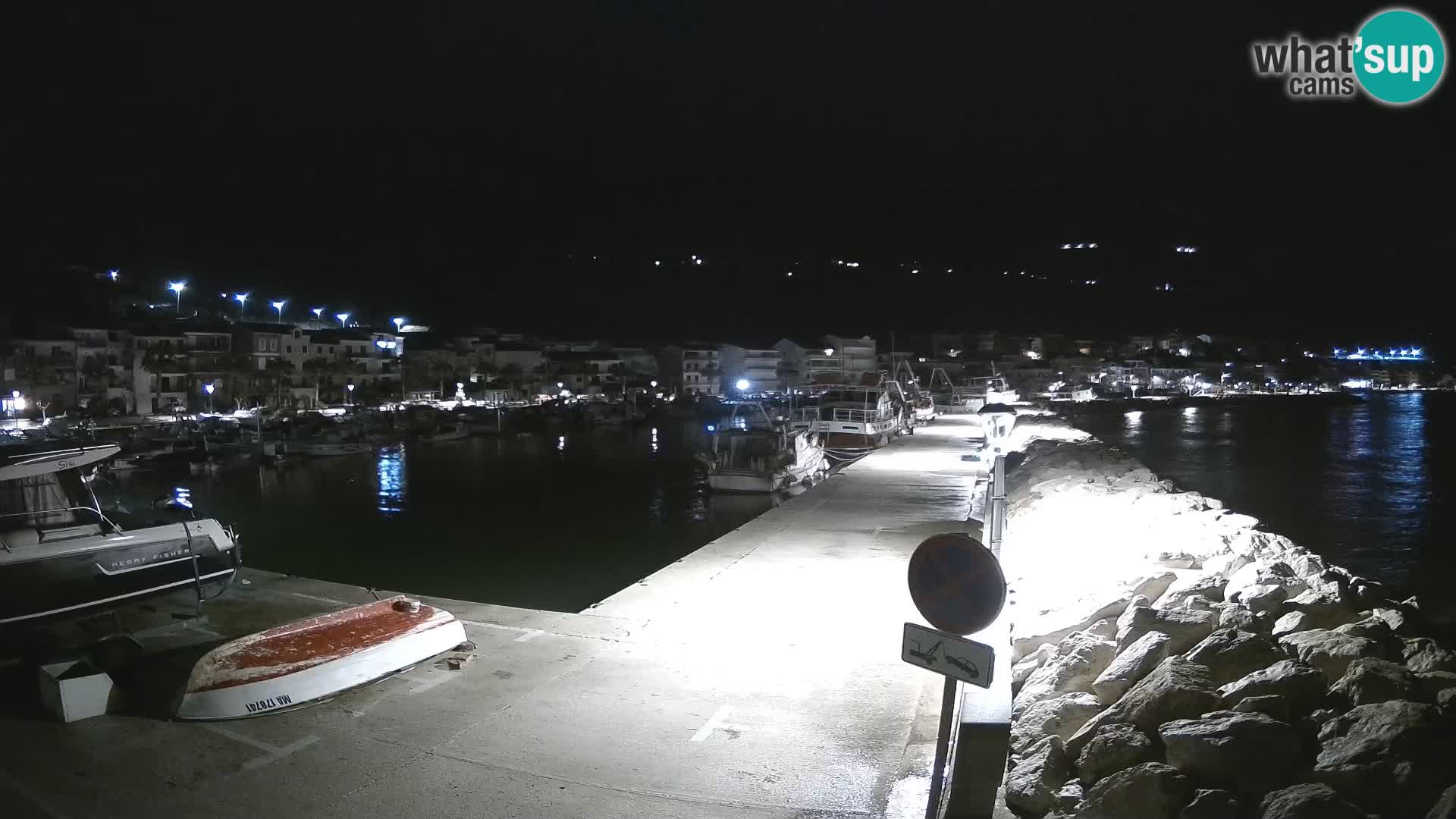 PODGORA Live Webcam Marina – Incroyable Dalmatie