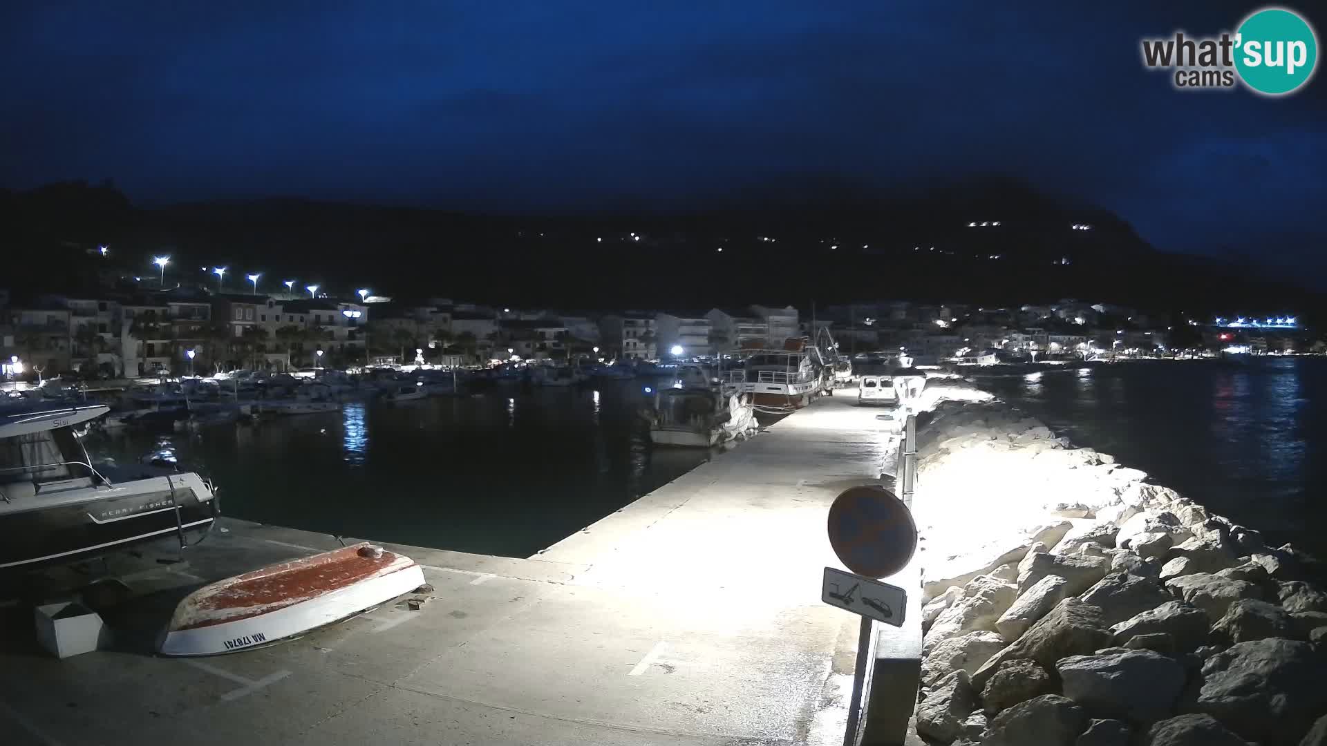 Cámara web de PODGORA Marina – Asombroso Dalmacia