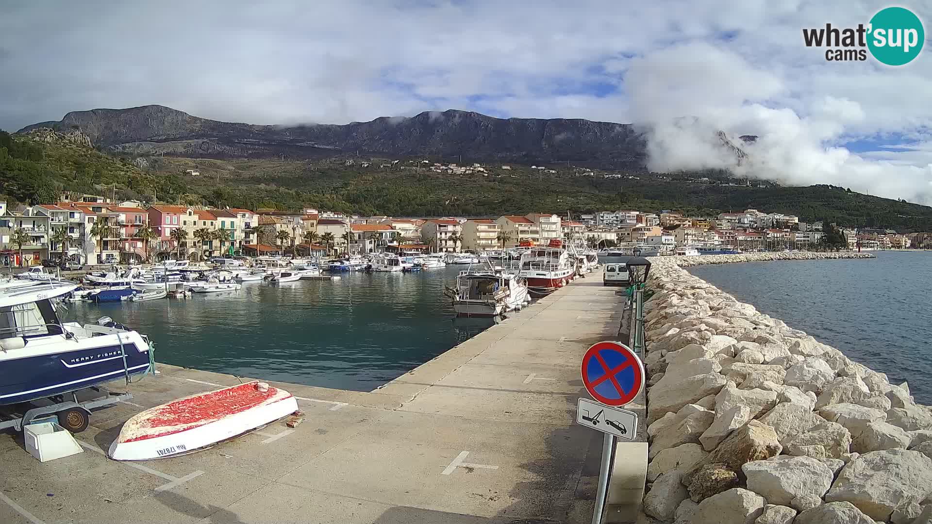 PODGORA Live Webcam Marina – Incroyable Dalmatie
