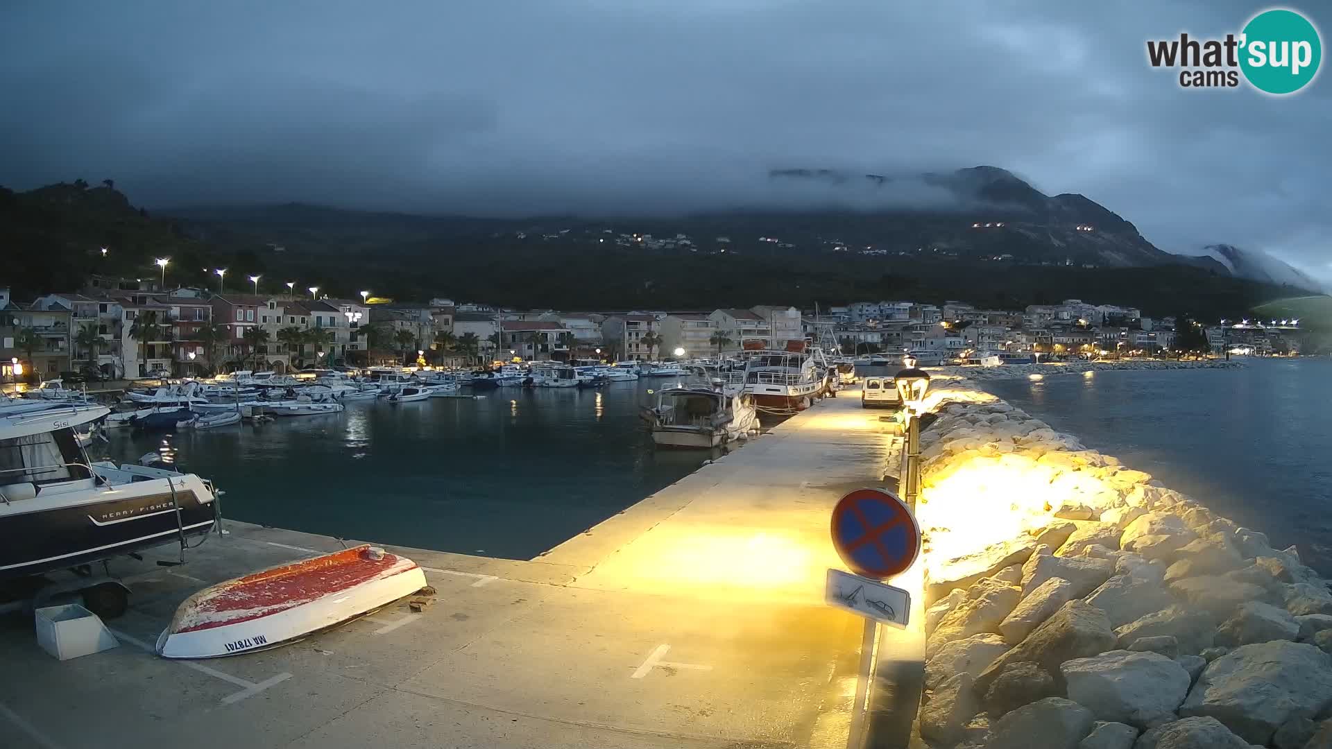 PODGORA Live Webcam Marina – Incroyable Dalmatie