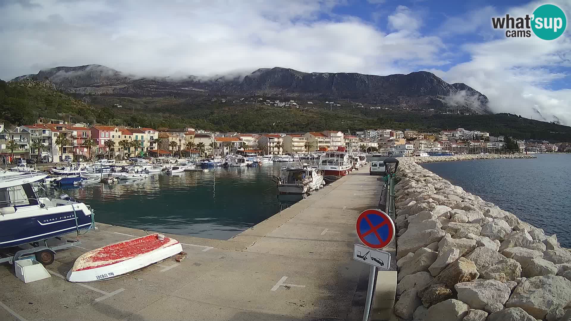 PODGORA Live Webcam Marina – Incroyable Dalmatie