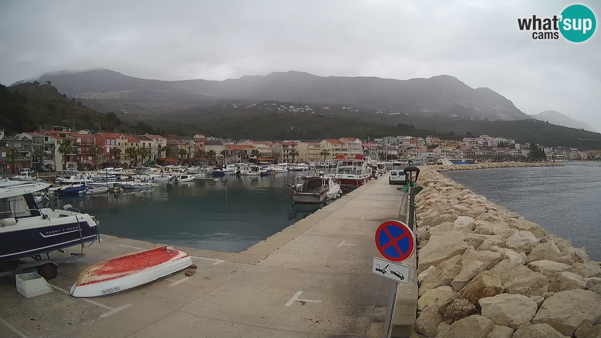 Cámara web de PODGORA Marina – Asombroso Dalmacia