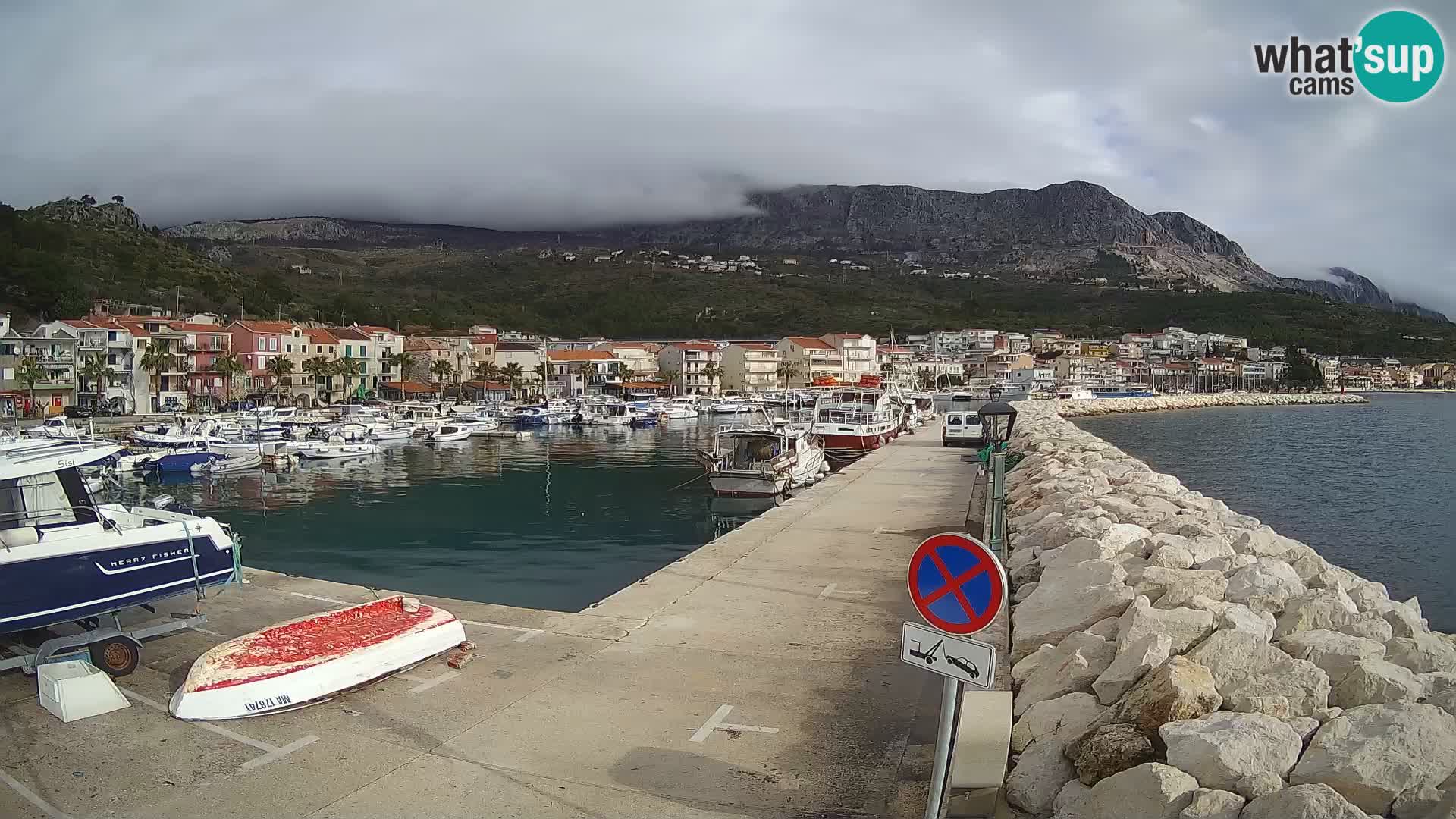 PODGORA Live Webcam Marina – Incroyable Dalmatie