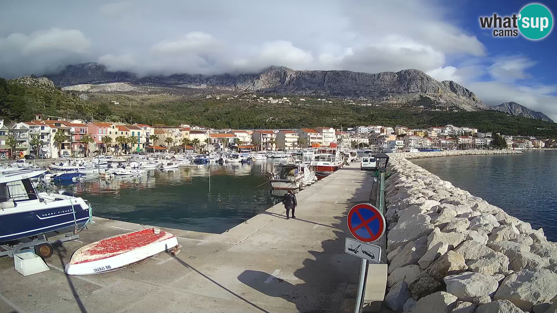 PODGORA Live Webcam Marina – Incroyable Dalmatie