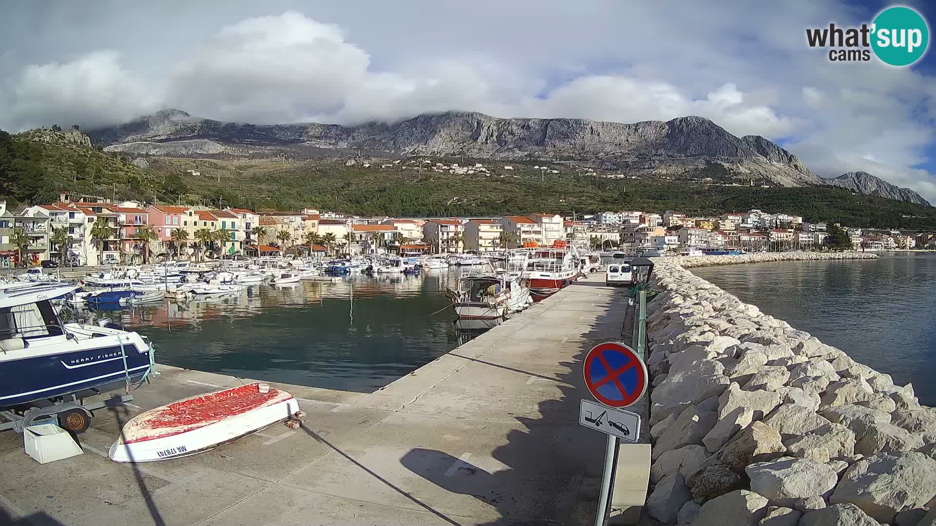 PODGORA Live Webcam Marina – Incroyable Dalmatie