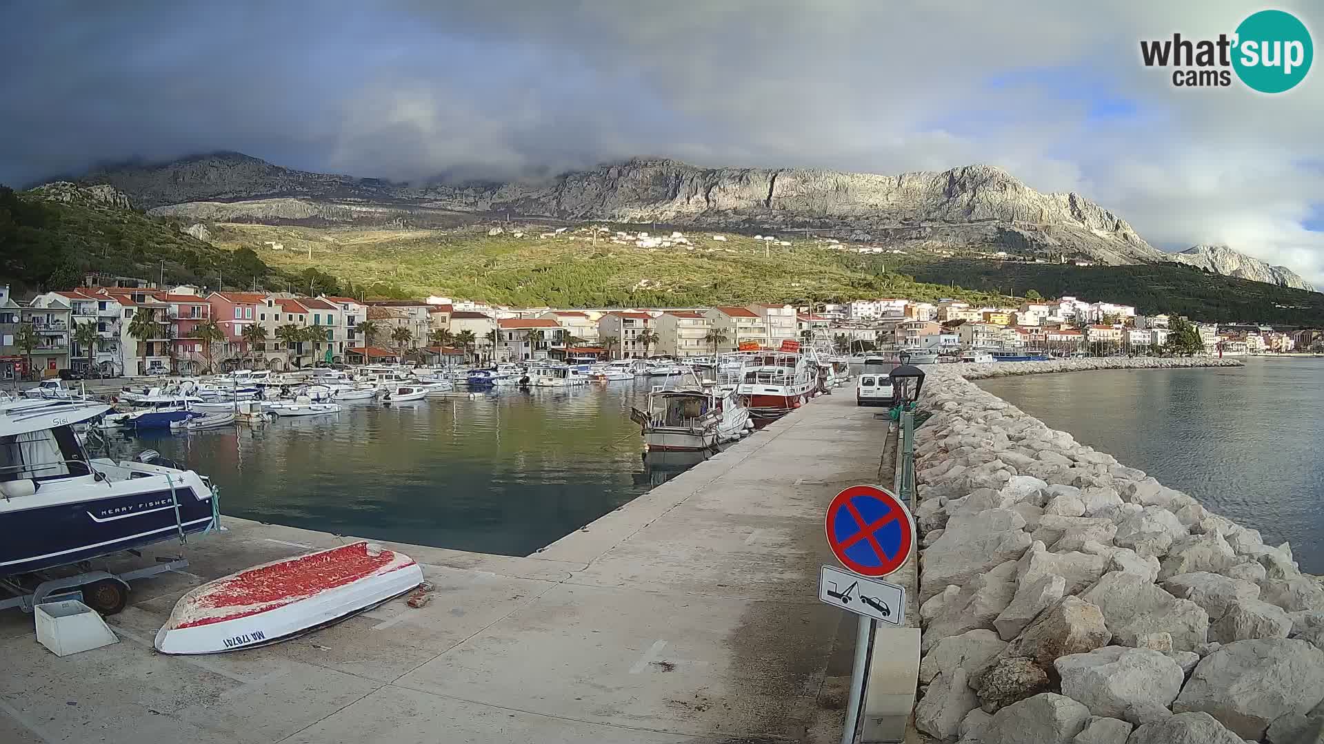 PODGORA Live Webcam Marina – Incroyable Dalmatie