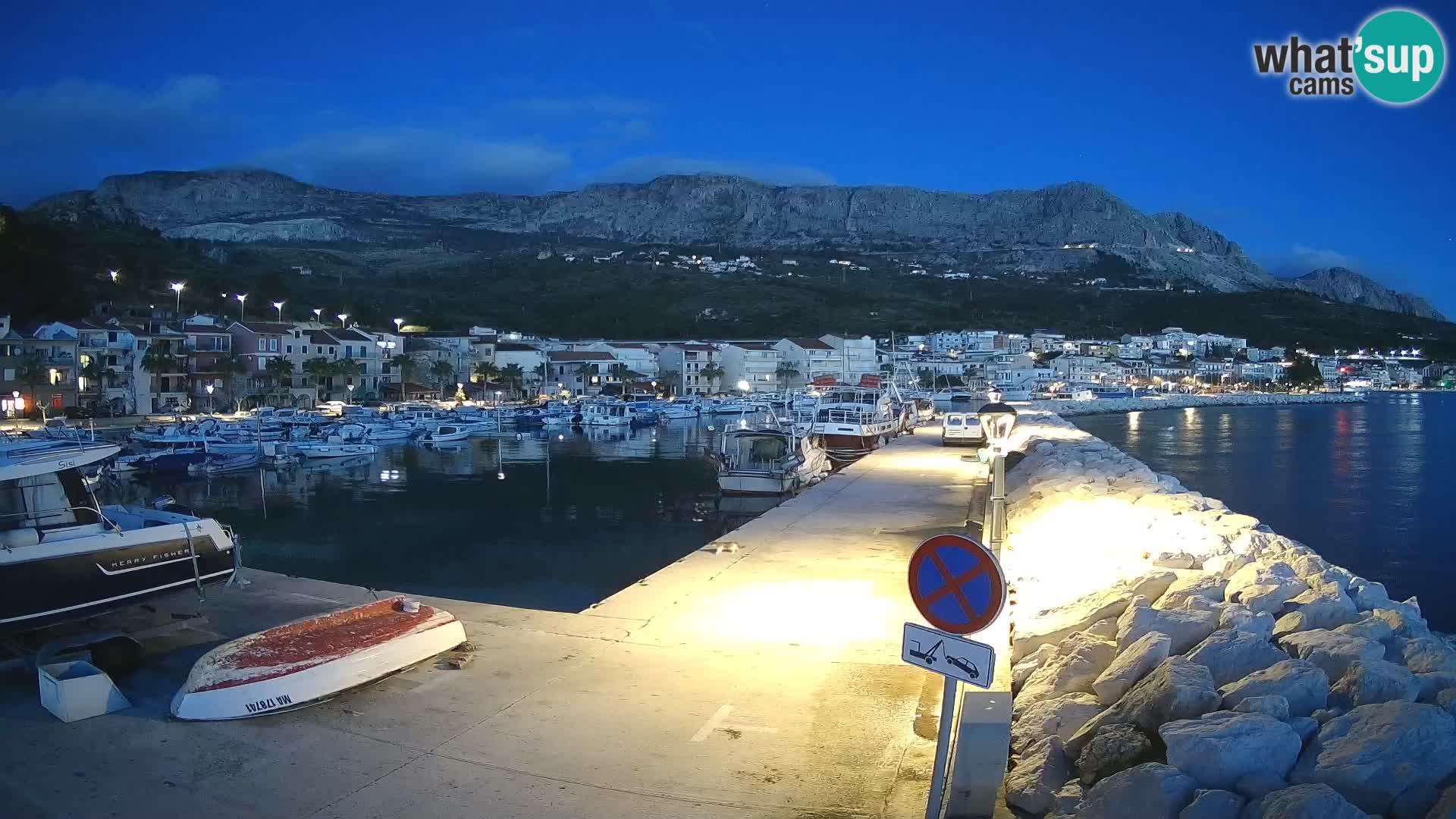 PODGORA Live Webcam Marina – Incroyable Dalmatie