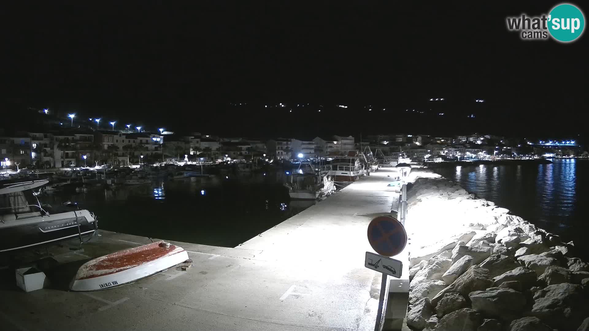 Cámara web de PODGORA Marina – Asombroso Dalmacia
