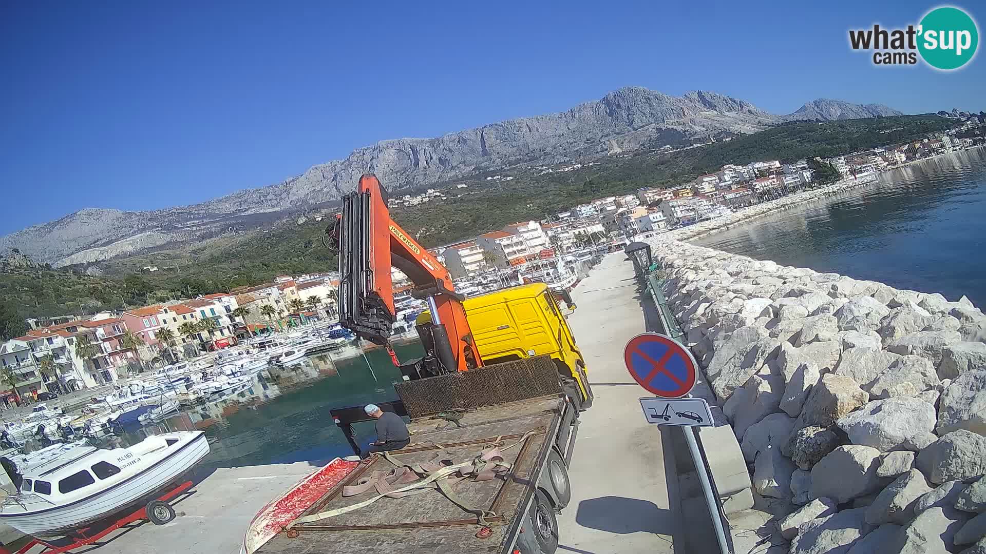 Webcam Marina di PODGORA – l’incredibile Dalmazia