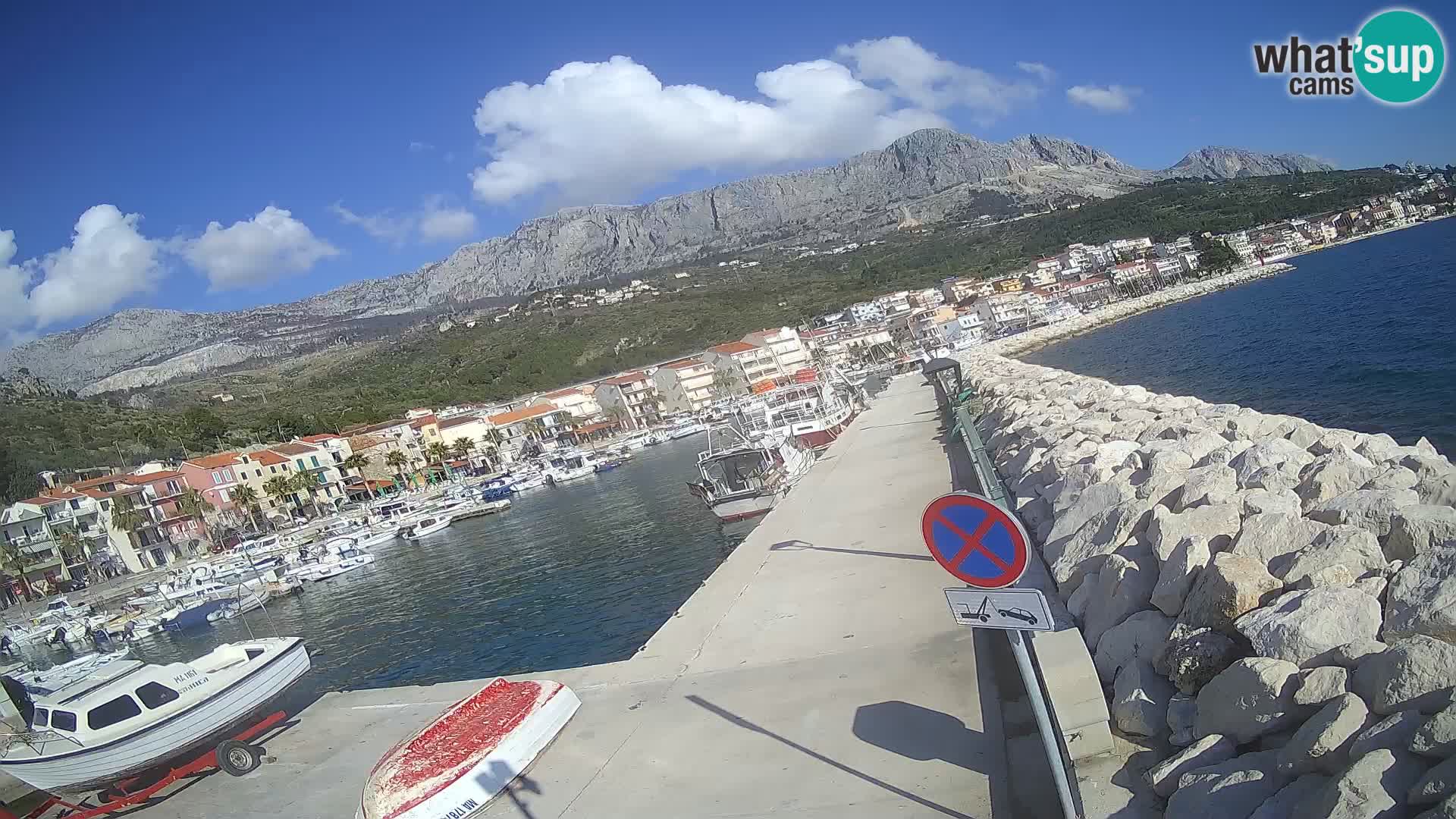 Spletna kamera Marina PODGORA – Očarljiva Dalmacija