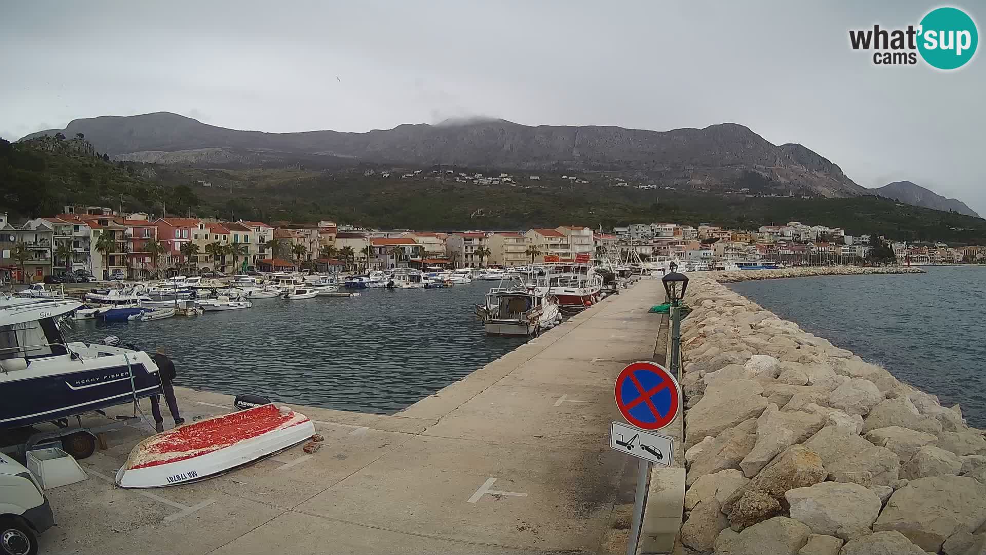 Cámara web de PODGORA Marina – Asombroso Dalmacia