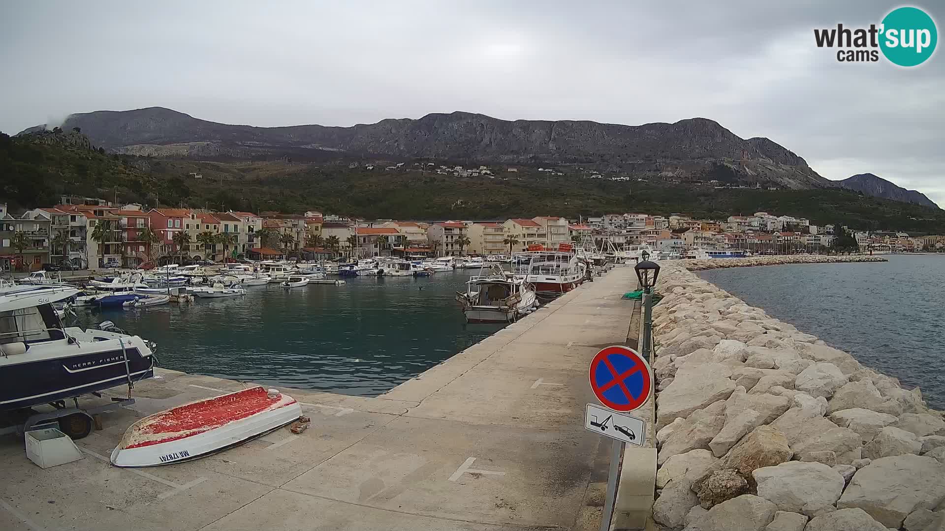 Cámara web de PODGORA Marina – Asombroso Dalmacia