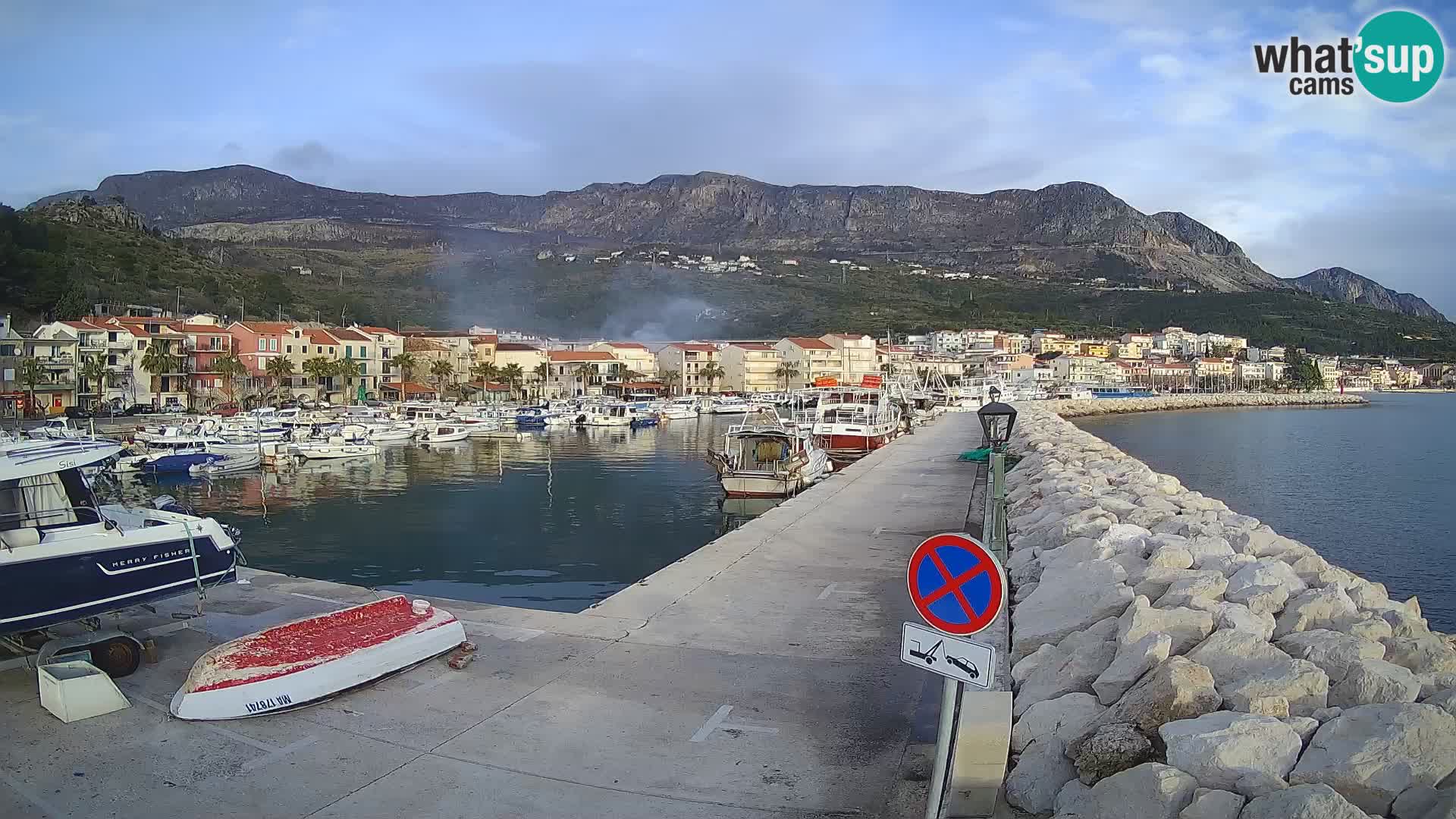 PODGORA Live Webcam Marina – Incroyable Dalmatie