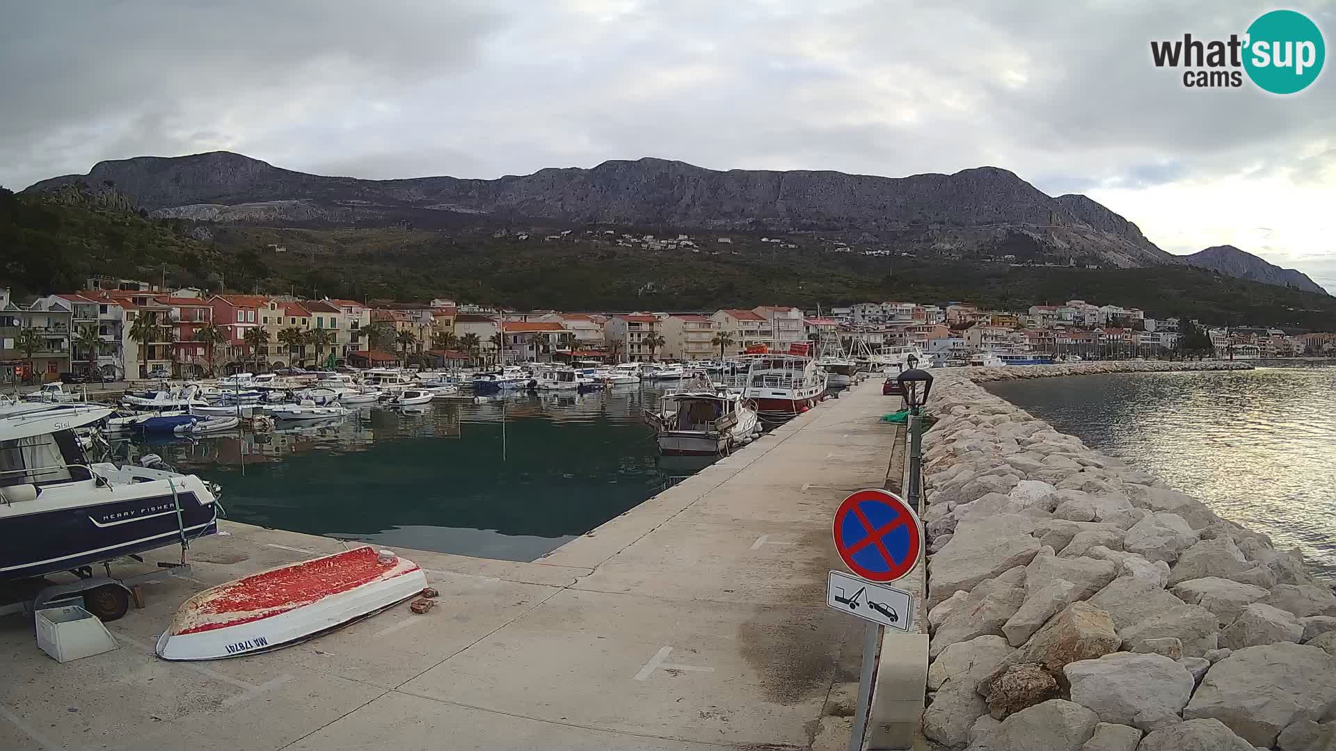 Cámara web de PODGORA Marina – Asombroso Dalmacia