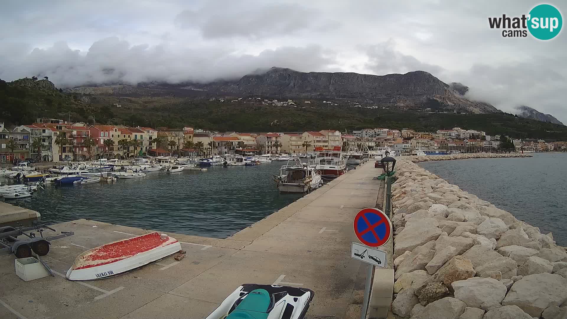 PODGORA Live Webcam Marina – Incroyable Dalmatie