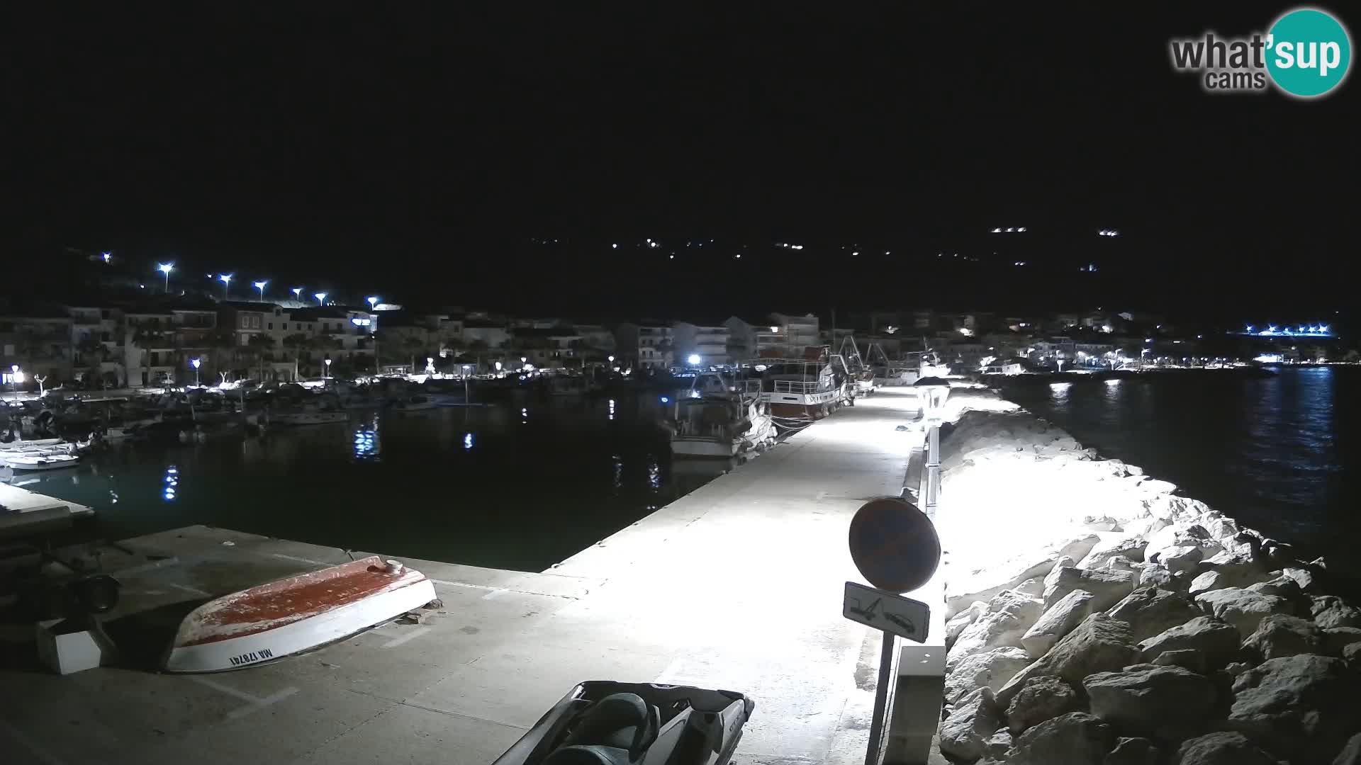 PODGORA Live Webcam Marina – Incroyable Dalmatie