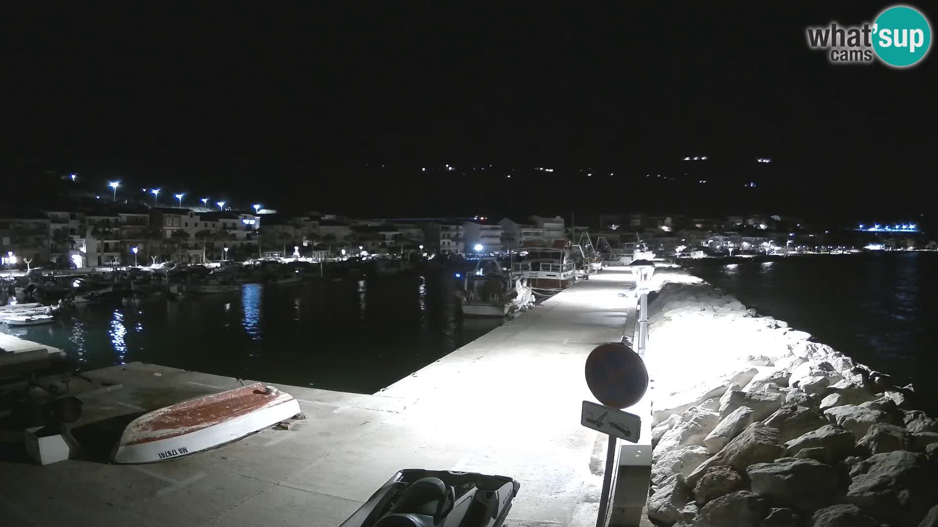 PODGORA Live Webcam Marina – Incroyable Dalmatie