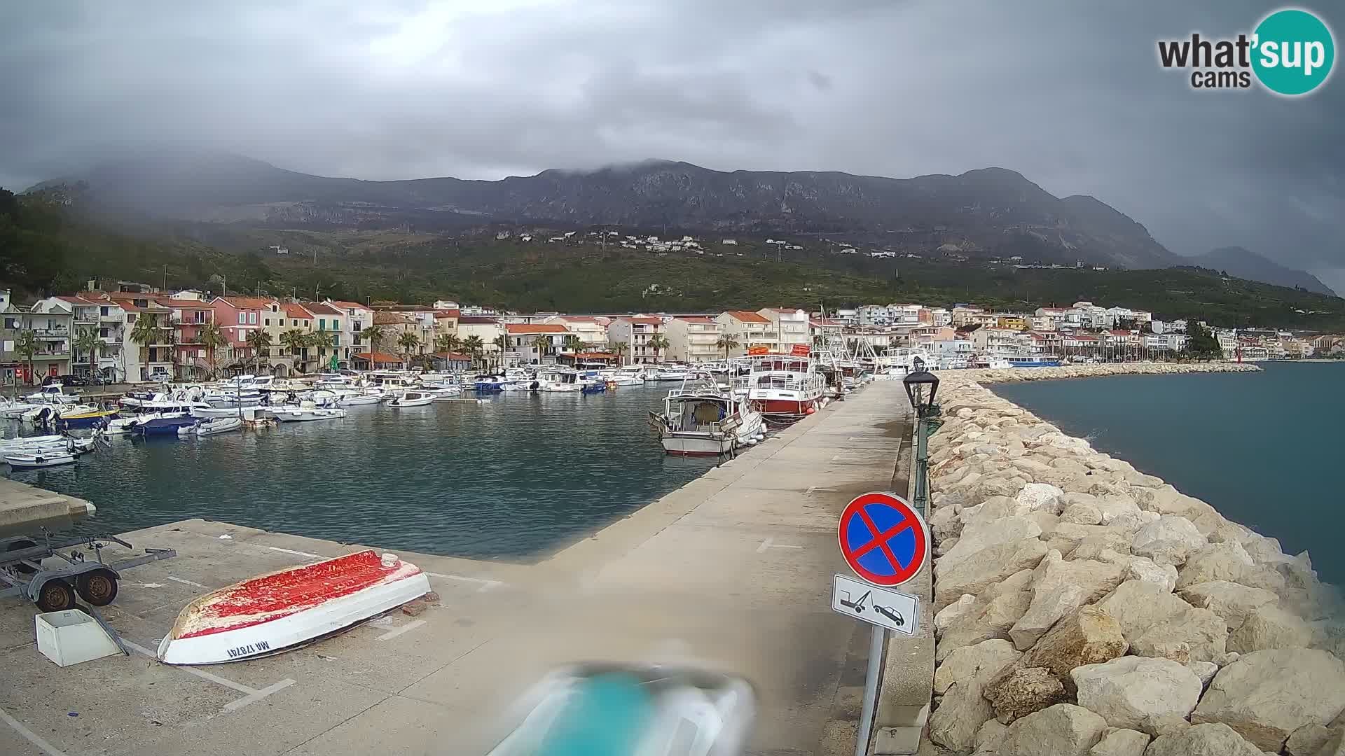 Cámara web de PODGORA Marina – Asombroso Dalmacia