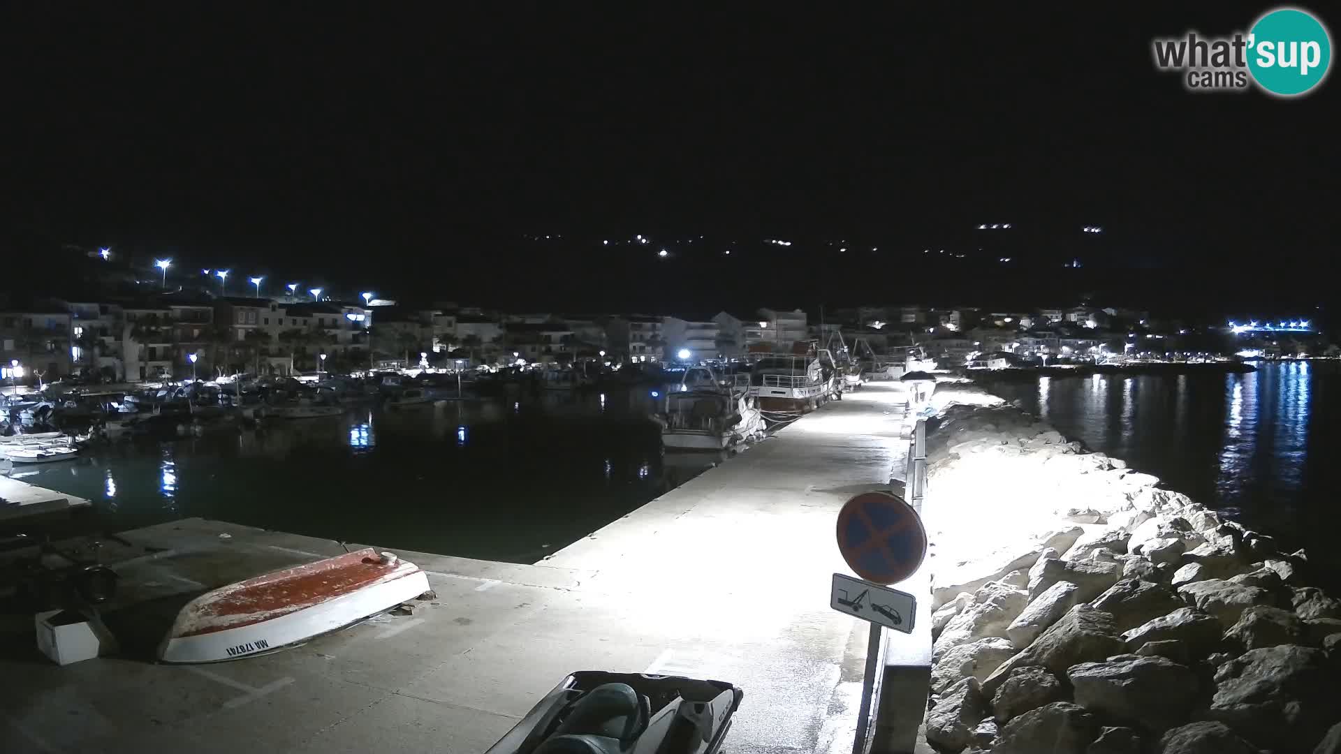 PODGORA Live Webcam Marina – Incroyable Dalmatie