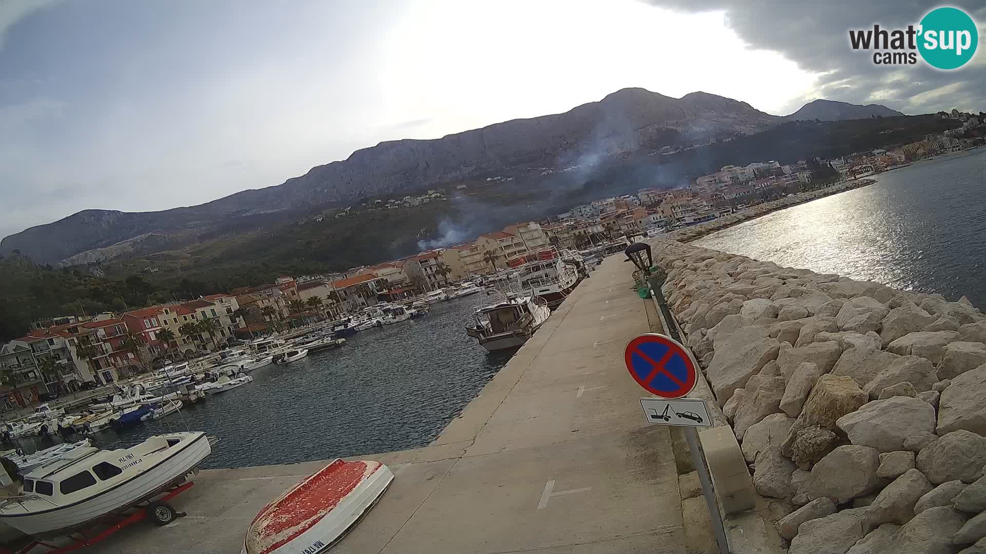 Cámara web de PODGORA Marina – Asombroso Dalmacia