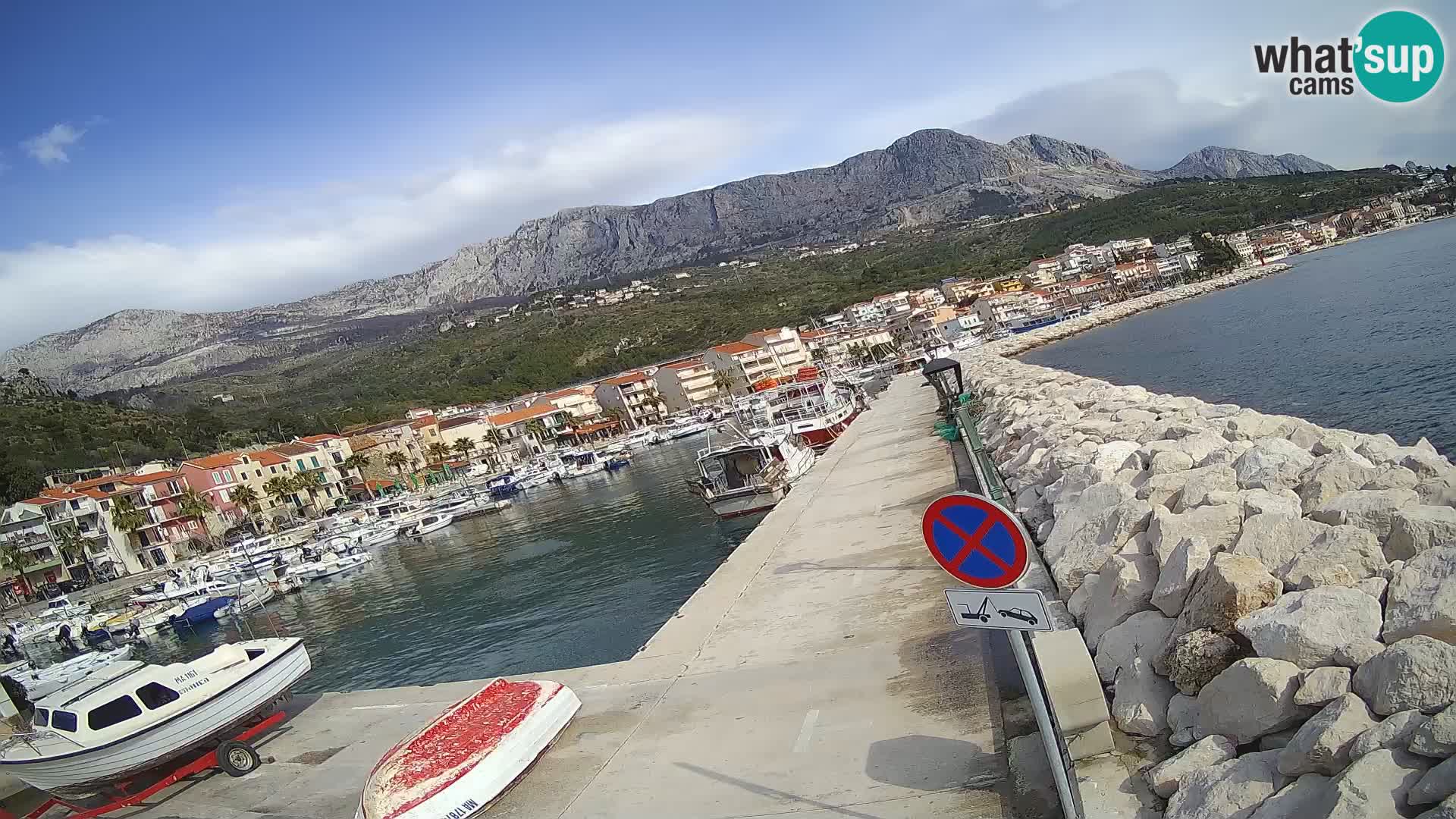 Webcam Marina di PODGORA – l’incredibile Dalmazia