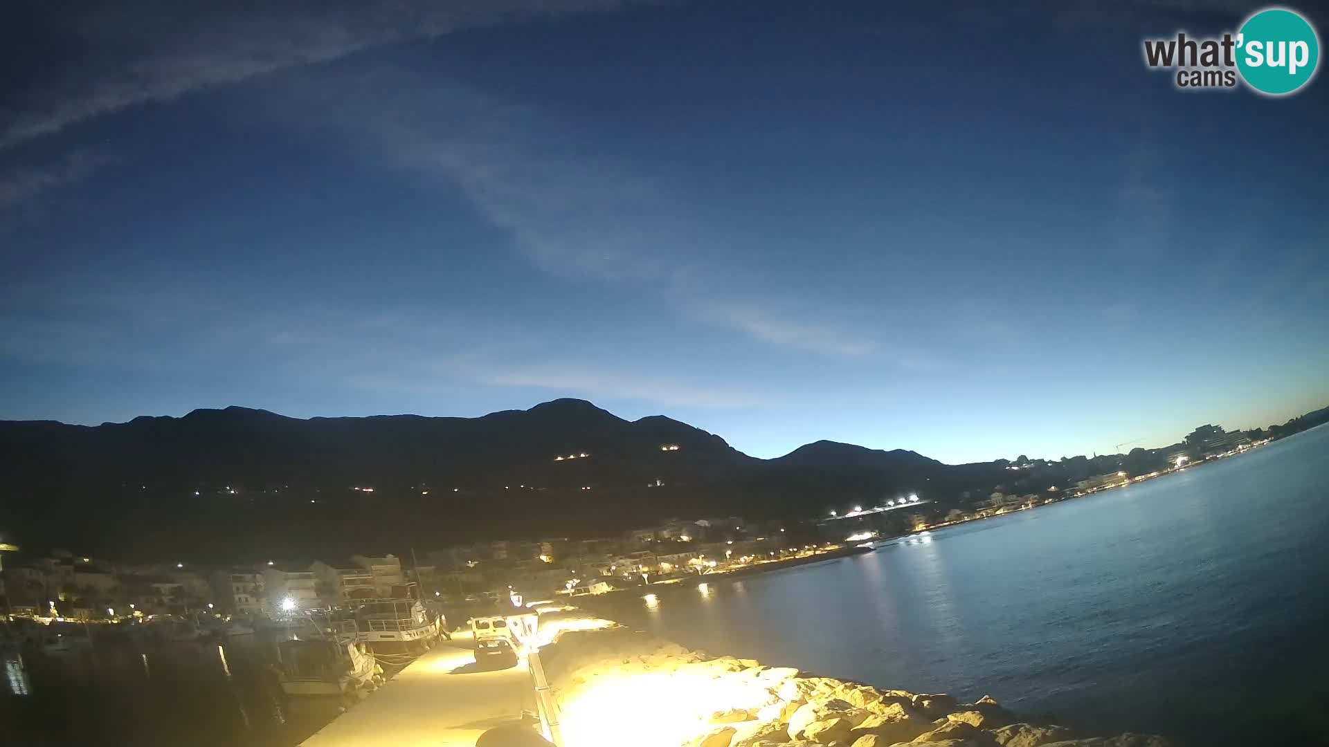PODGORA Live Webcam Marina – Incroyable Dalmatie