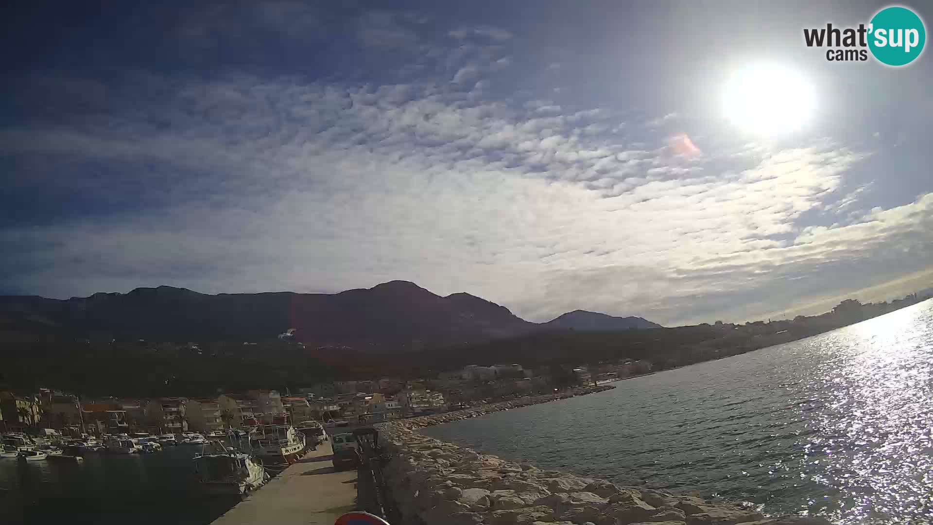 Cámara web de PODGORA Marina – Asombroso Dalmacia