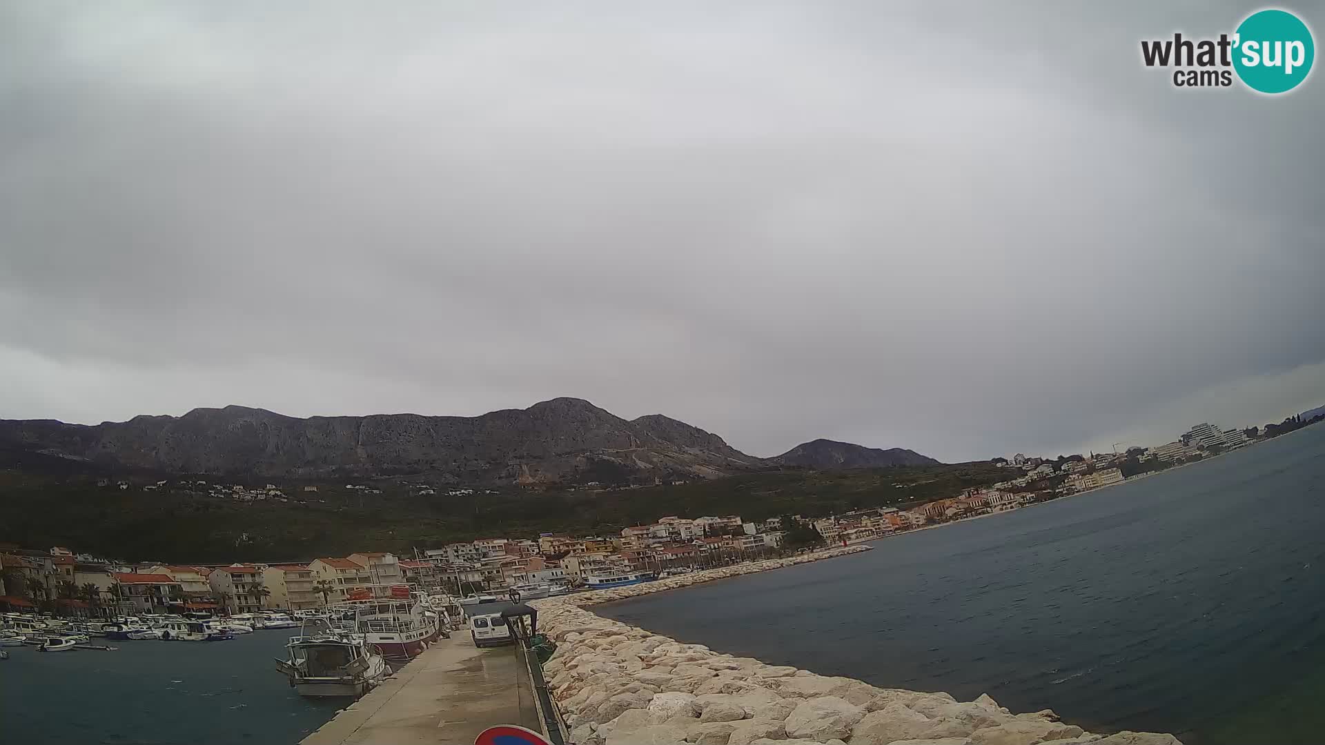Cámara web de PODGORA Marina – Asombroso Dalmacia