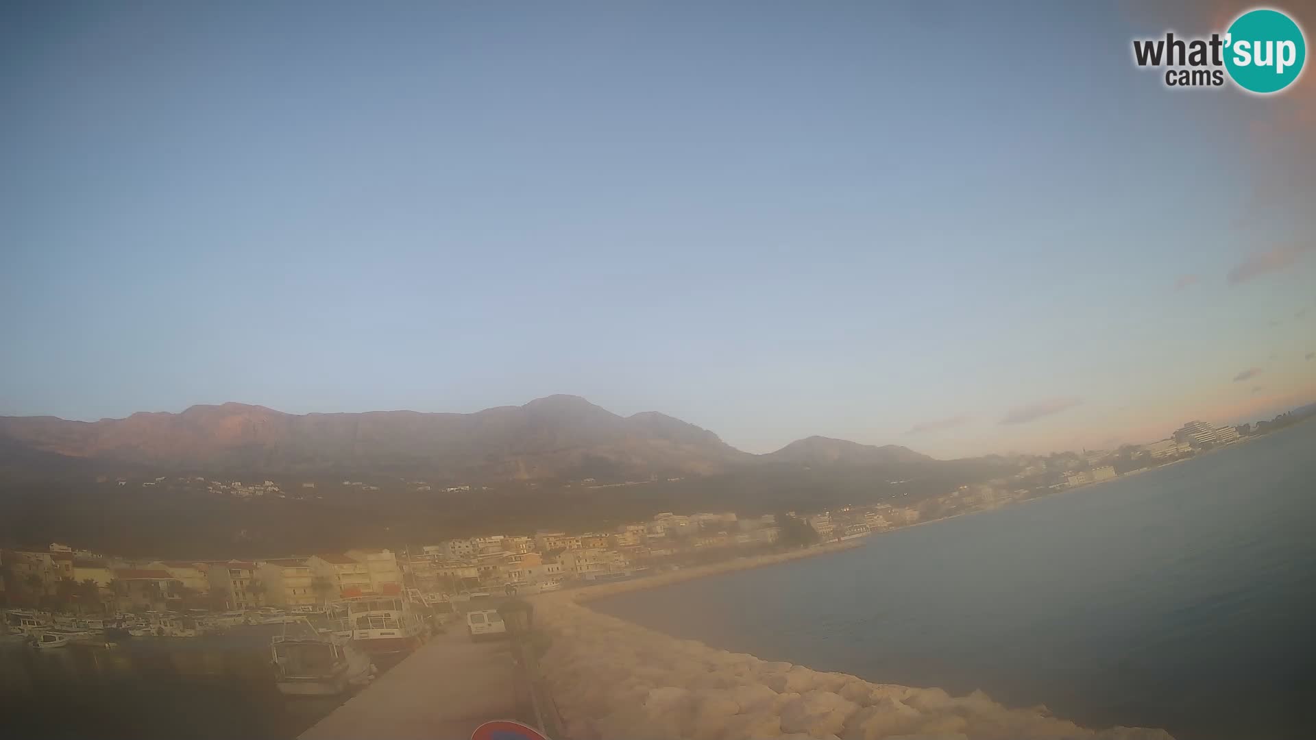 Cámara web de PODGORA Marina – Asombroso Dalmacia