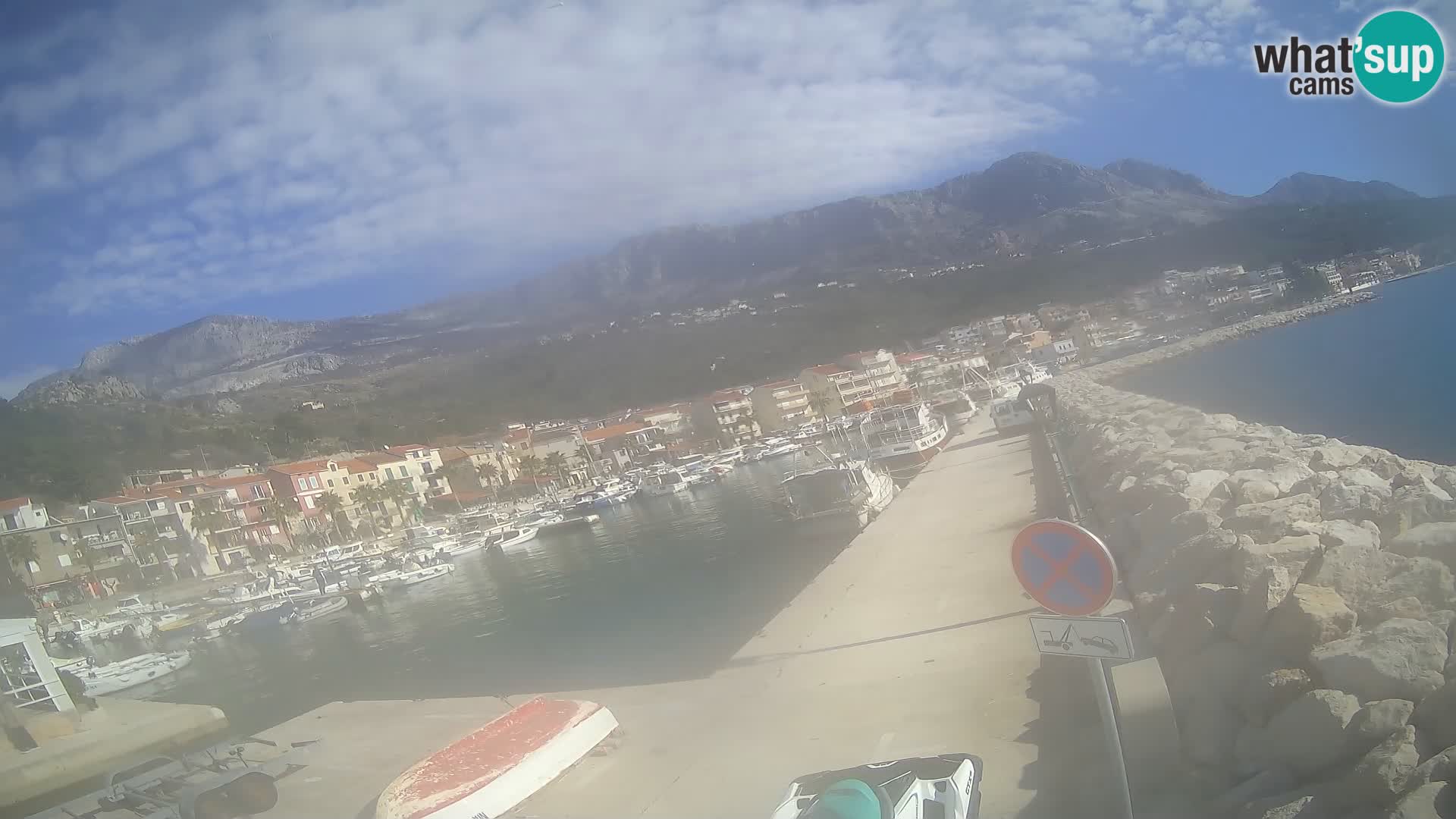 PODGORA Live Webcam Marina – Incroyable Dalmatie