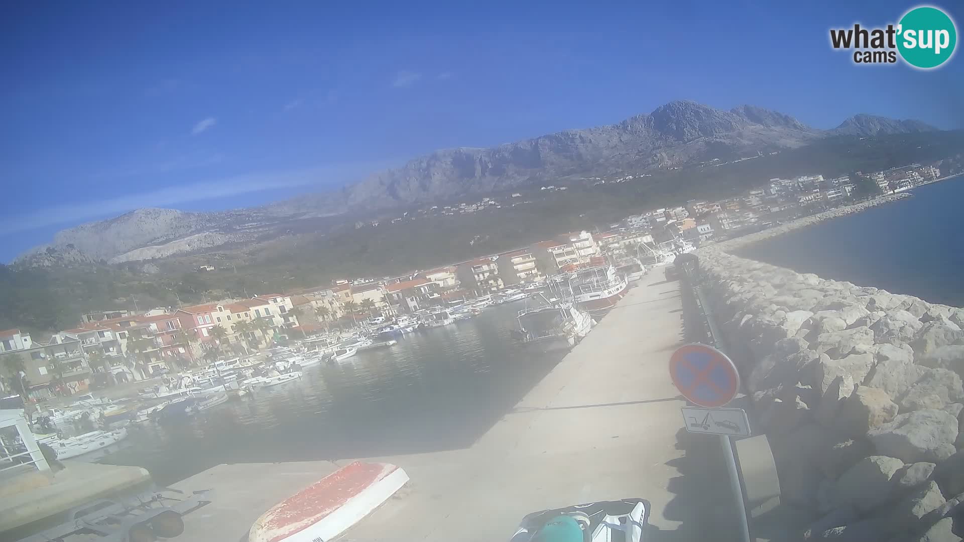 Cámara web de PODGORA Marina – Asombroso Dalmacia