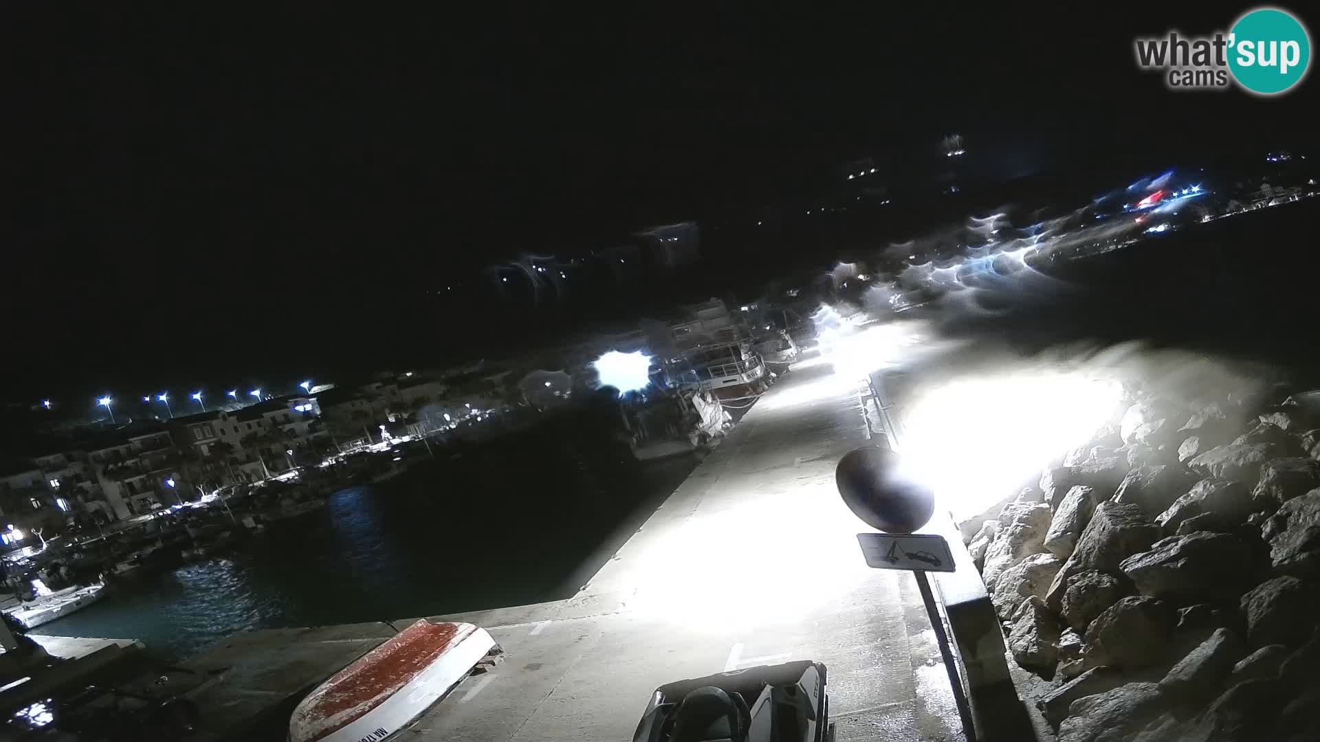 Cámara web de PODGORA Marina – Asombroso Dalmacia