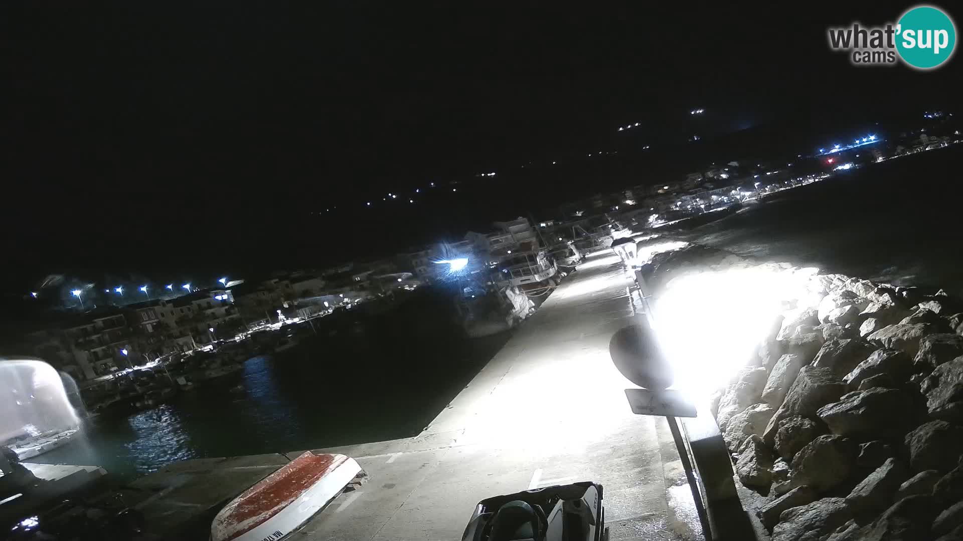 Cámara web de PODGORA Marina – Asombroso Dalmacia