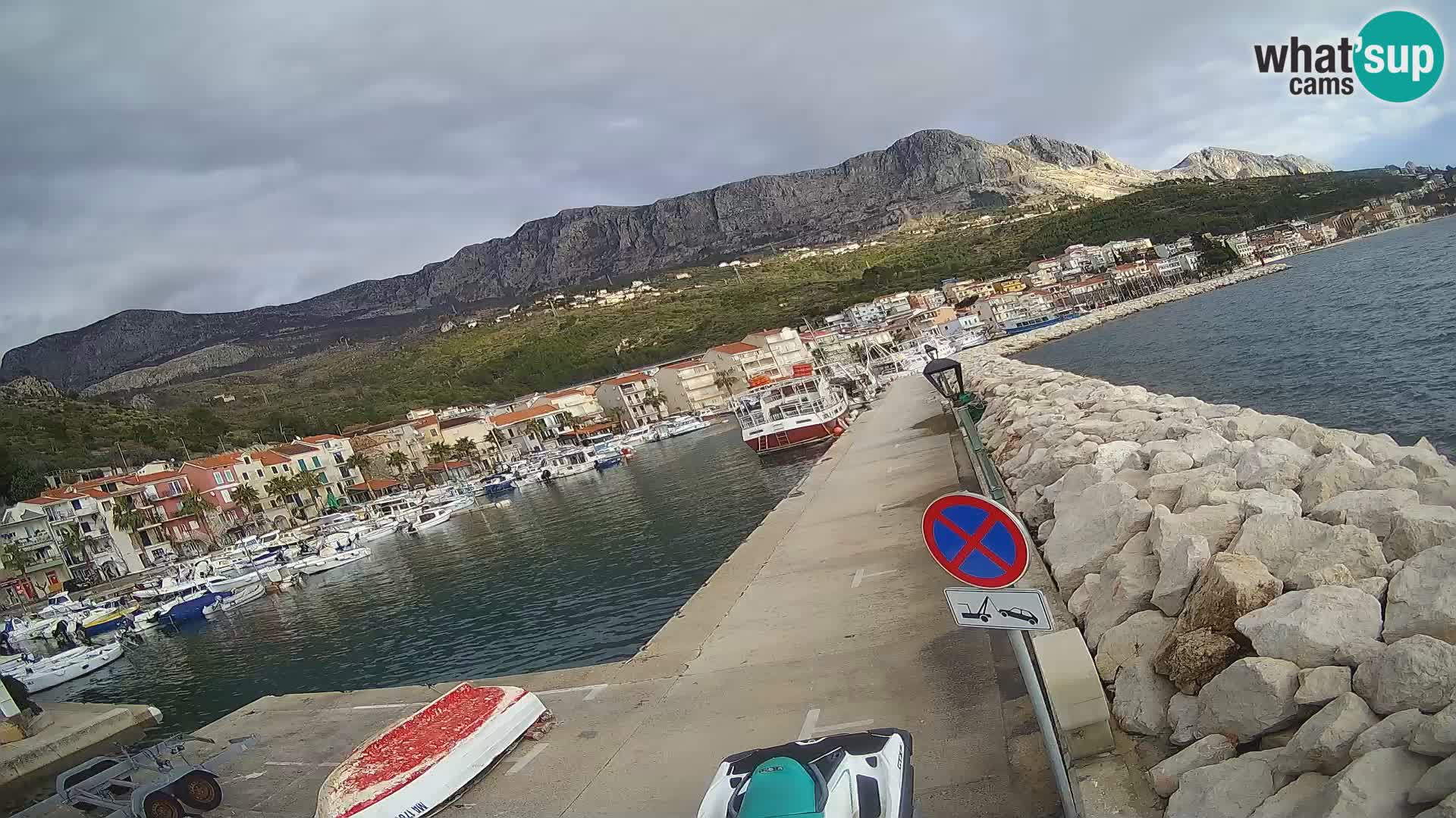 Cámara web de PODGORA Marina – Asombroso Dalmacia
