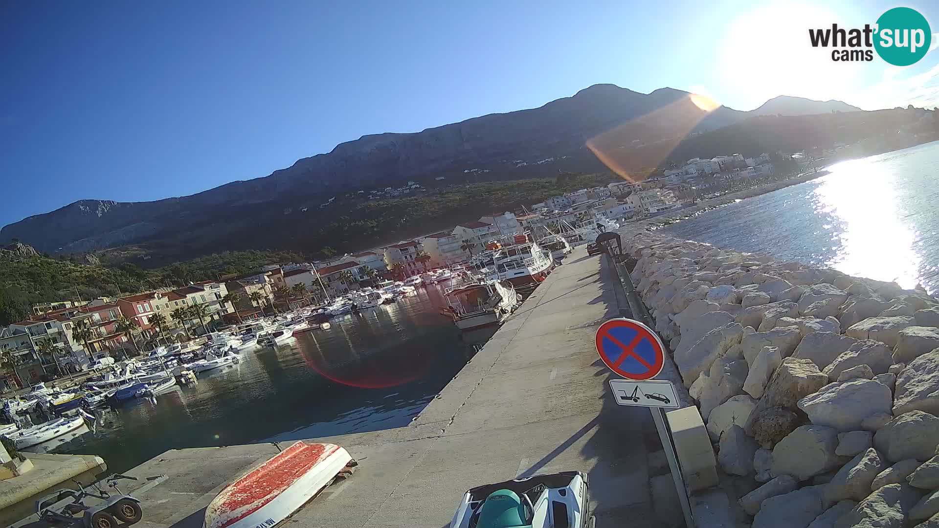 PODGORA Live Webcam Marina – Incroyable Dalmatie