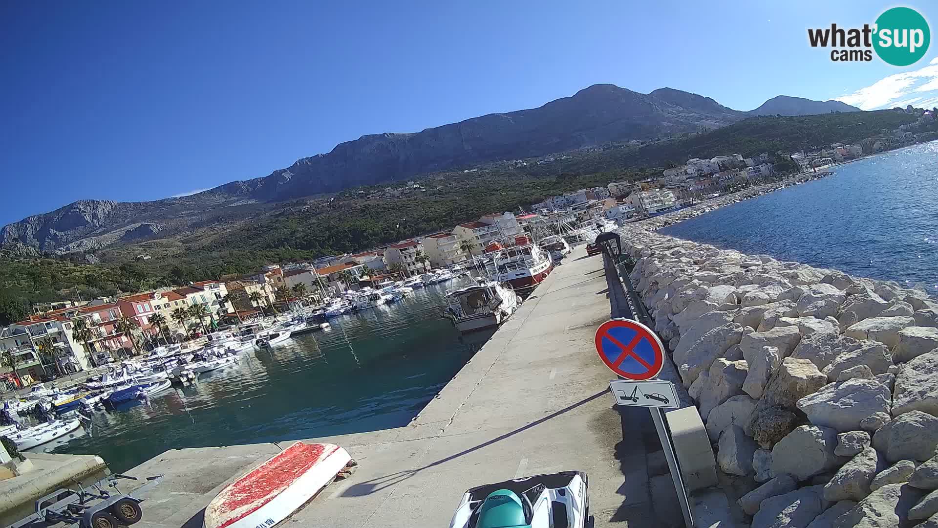 Webcam Marina di PODGORA – l’incredibile Dalmazia