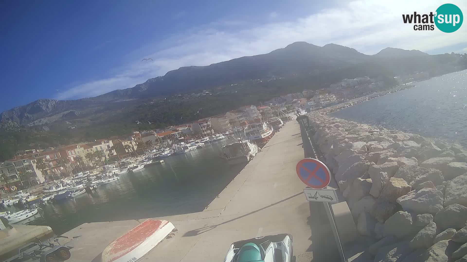 PODGORA Live Webcam Marina – Incroyable Dalmatie