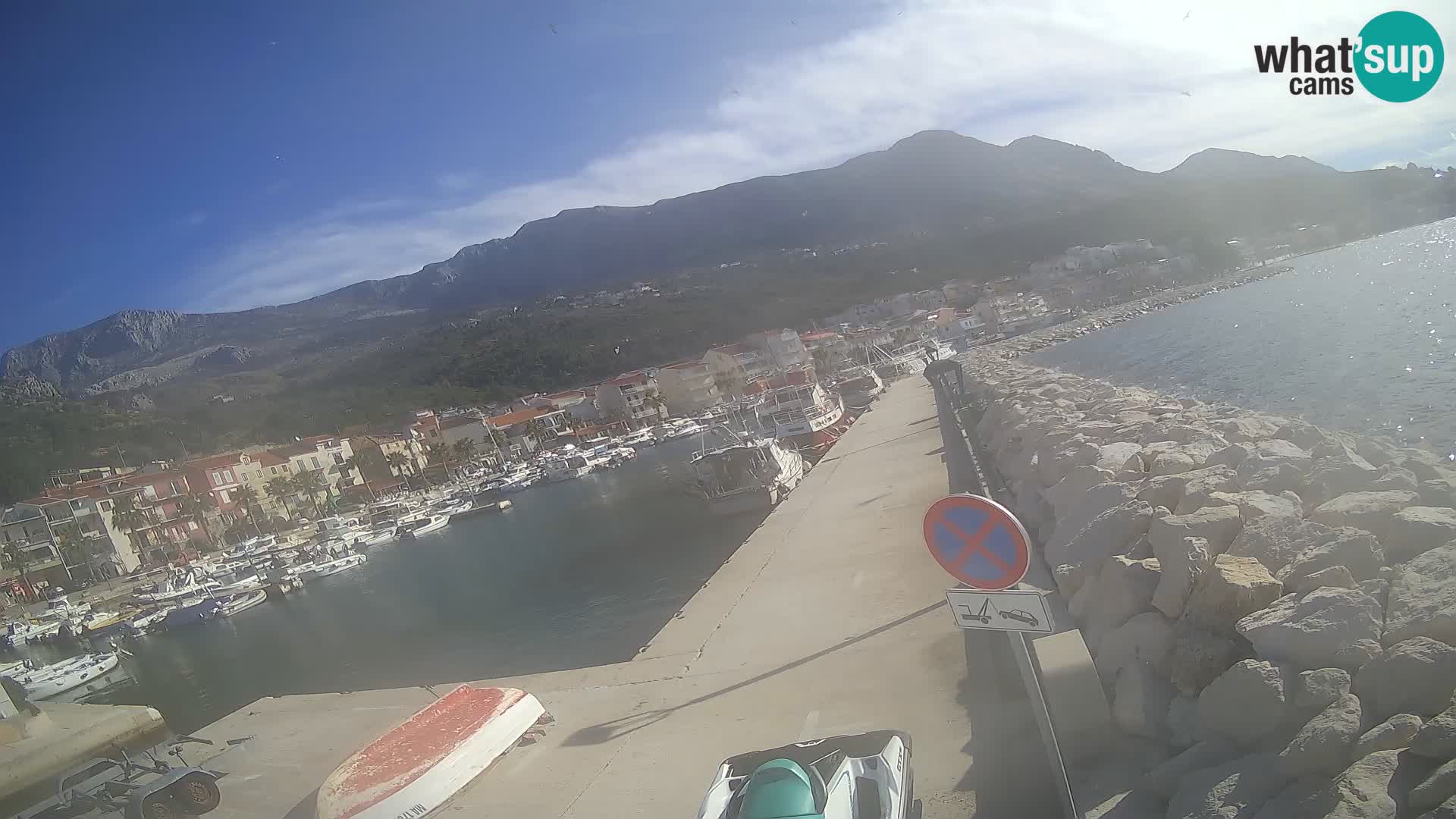 PODGORA Live Webcam Marina – Incroyable Dalmatie