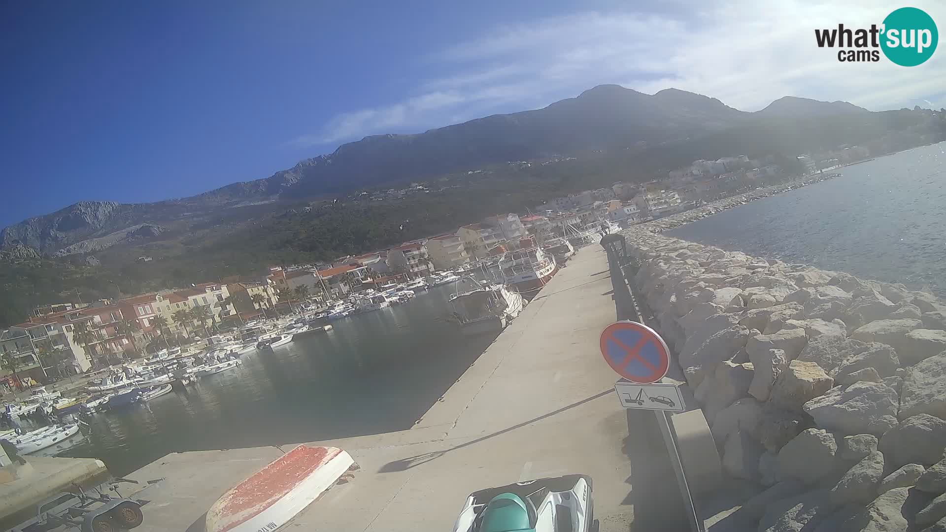 Cámara web de PODGORA Marina – Asombroso Dalmacia