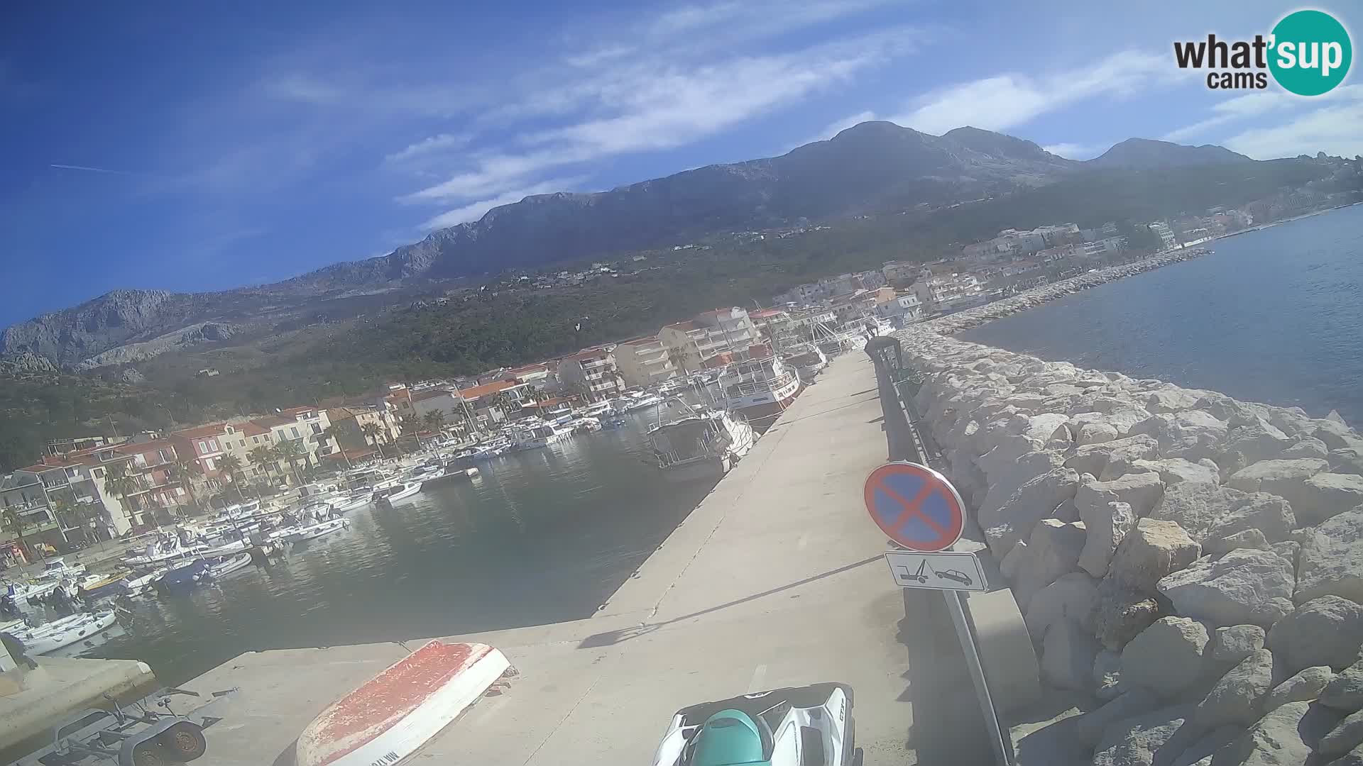 Cámara web de PODGORA Marina – Asombroso Dalmacia